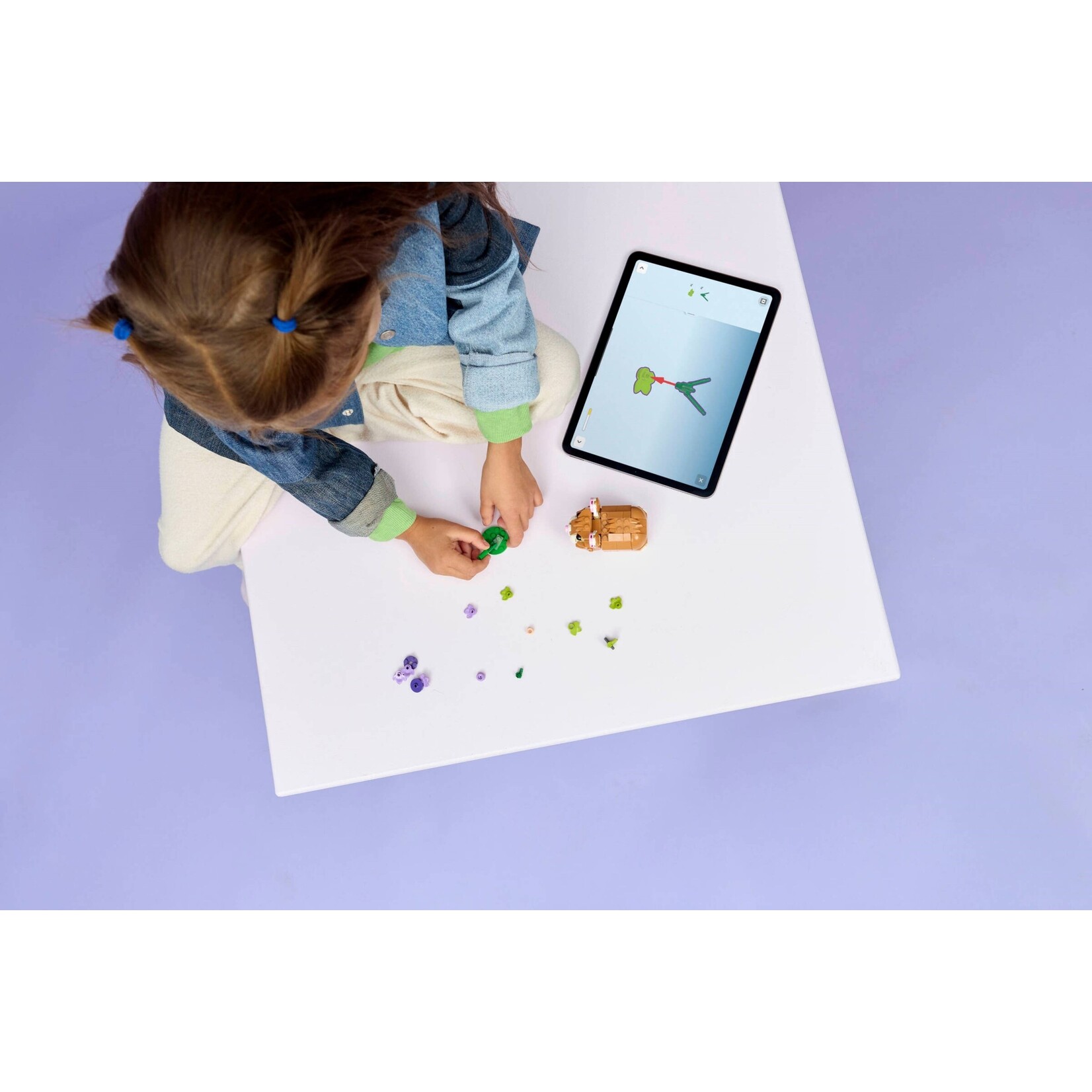 LEGO Schattige hamster met bloem - 31376