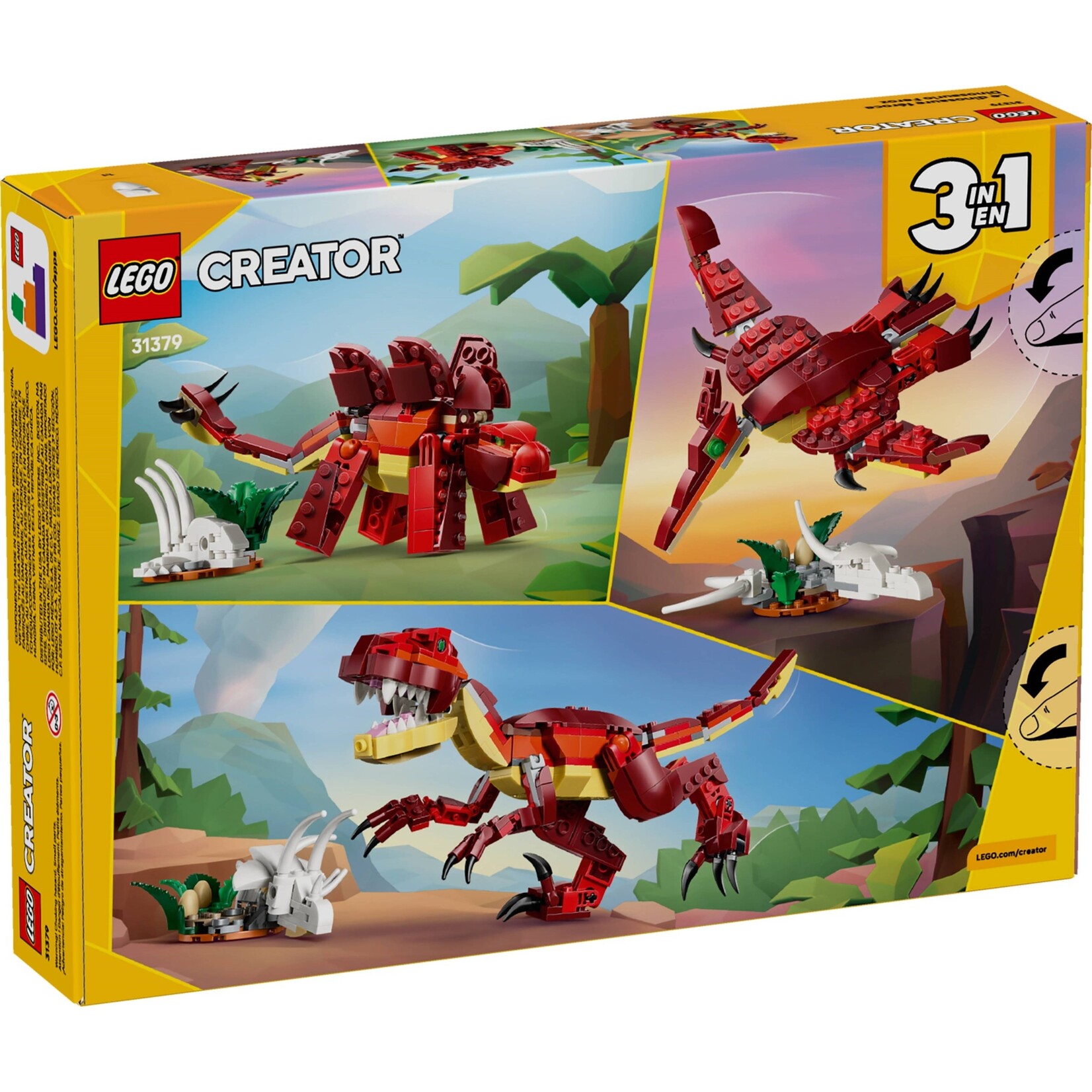 LEGO Woeste dinosaurus - 31379