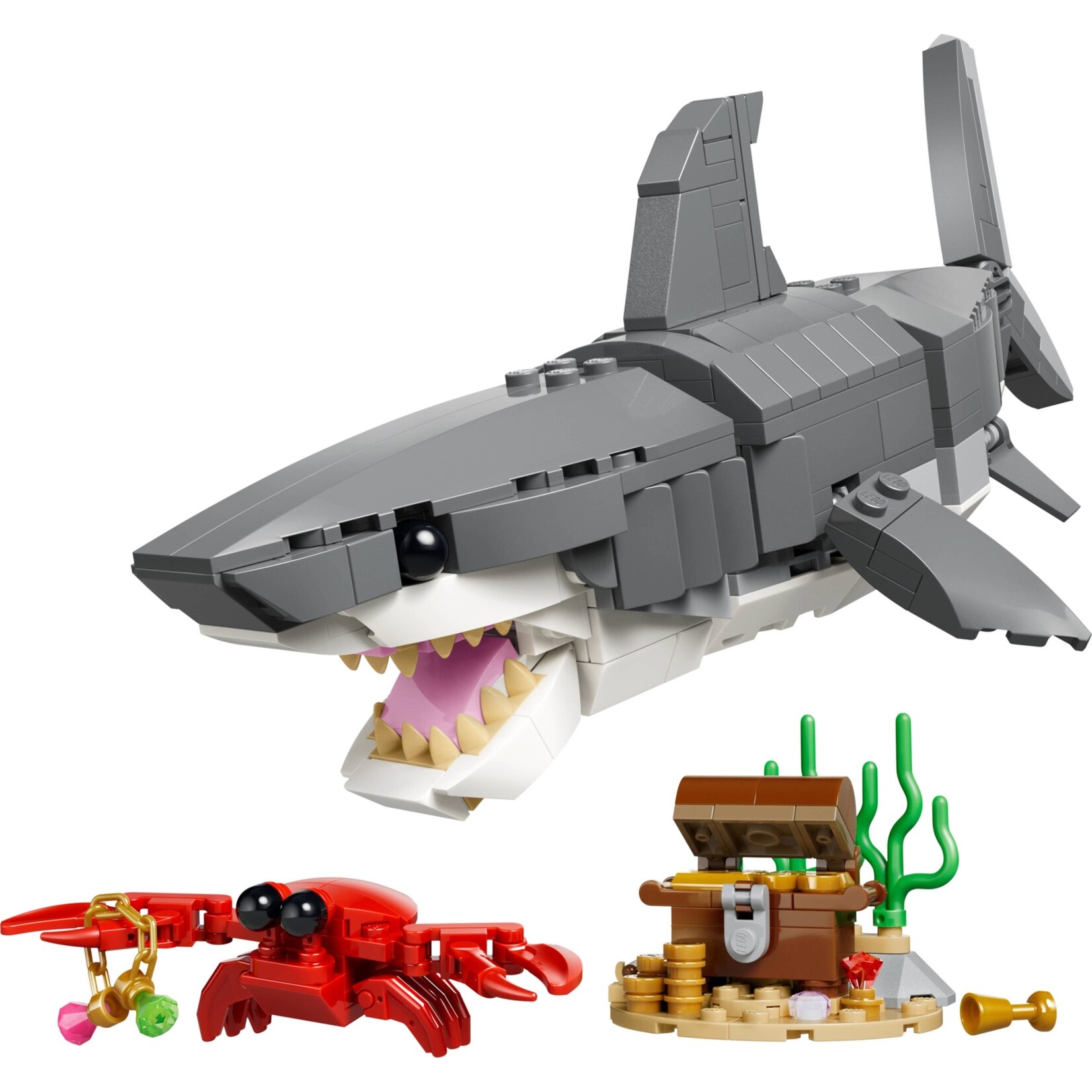 LEGO Woeste haai met schatkist - 31381