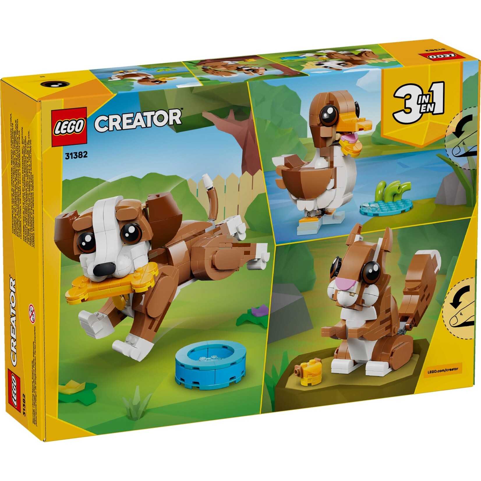 LEGO Schattige dieren: speelse puppy - 31382