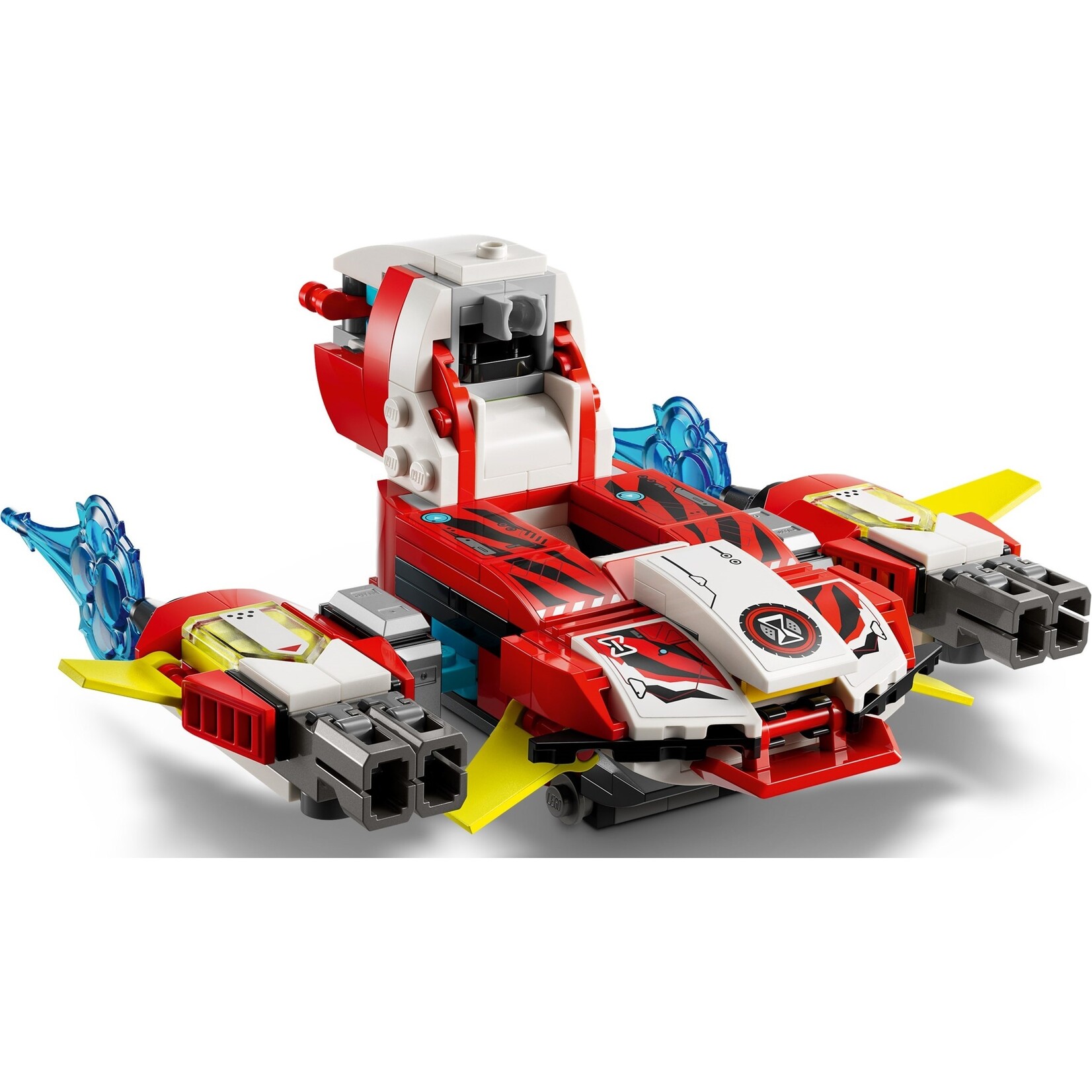 LEGO Coopers tijgermecha en Zero's hot rod auto - 71497