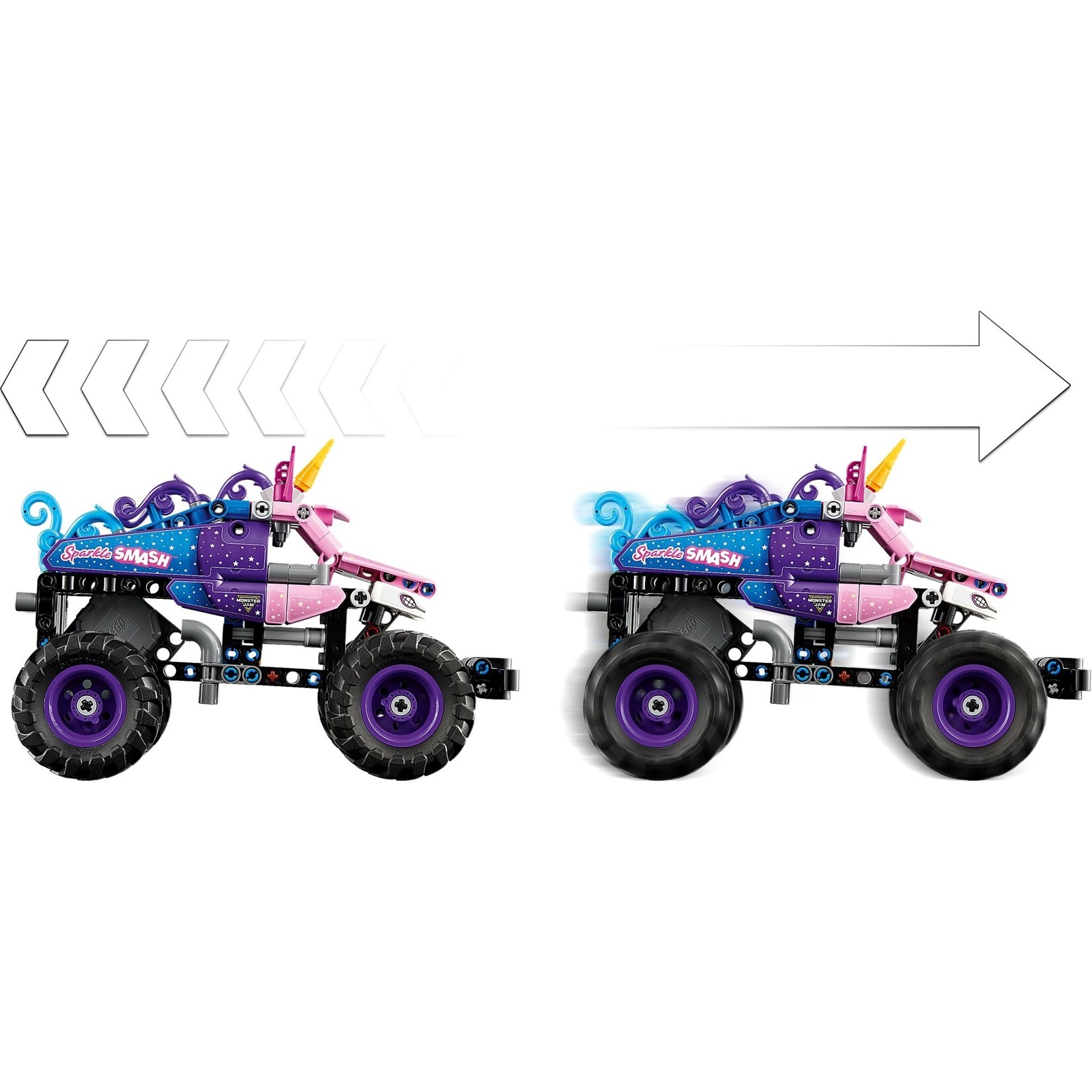 LEGO Monster Jam™ Sparkle Smash™ pull-back - 42220