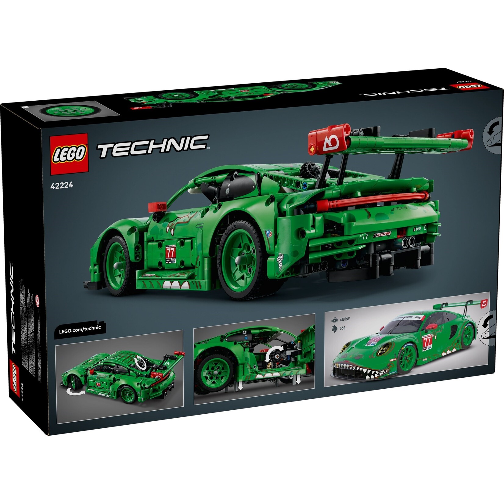 LEGO Porsche 911 GT3 R REXY AO Racing auto - 42224