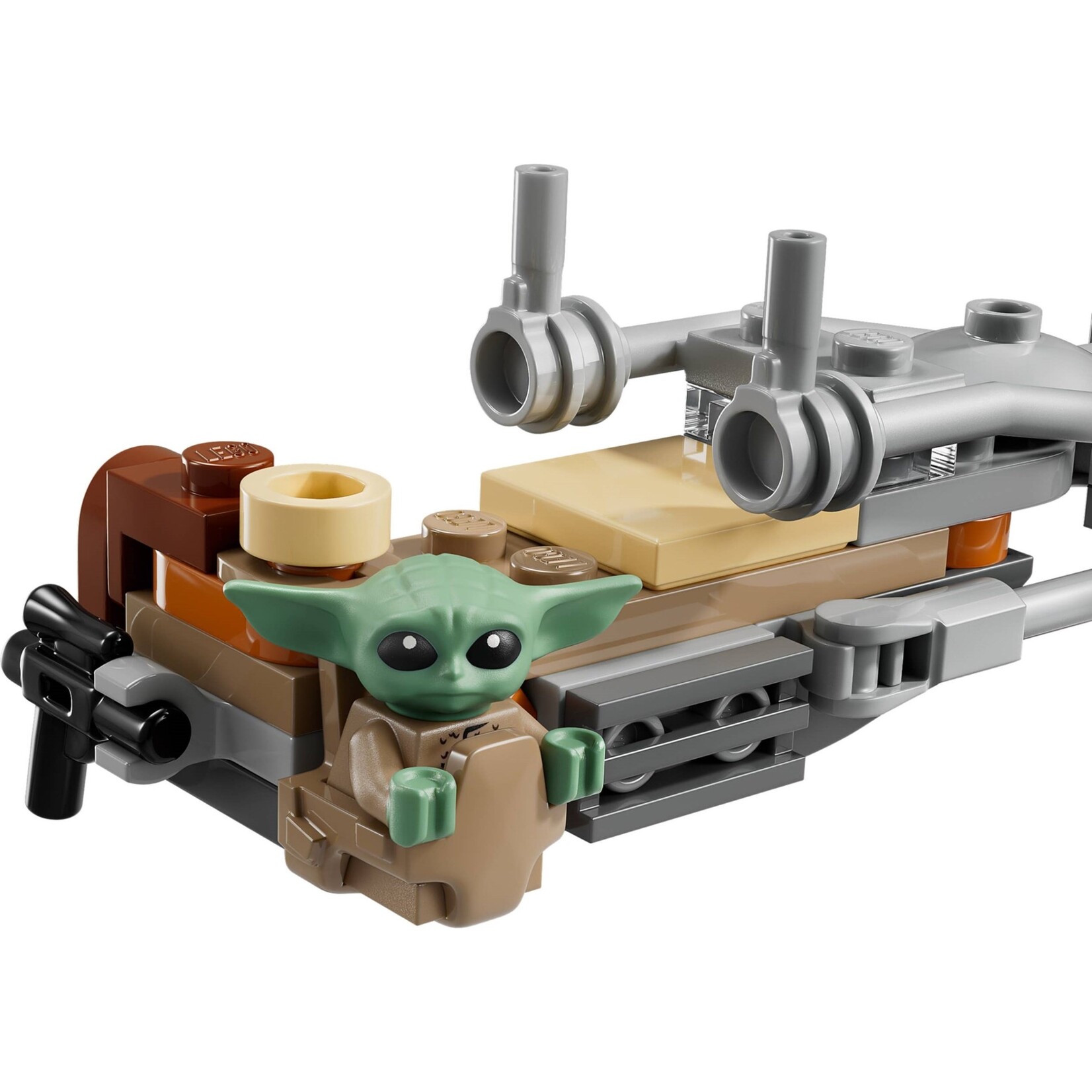 LEGO De Mandalorian en Grogu's speederbike - 75436