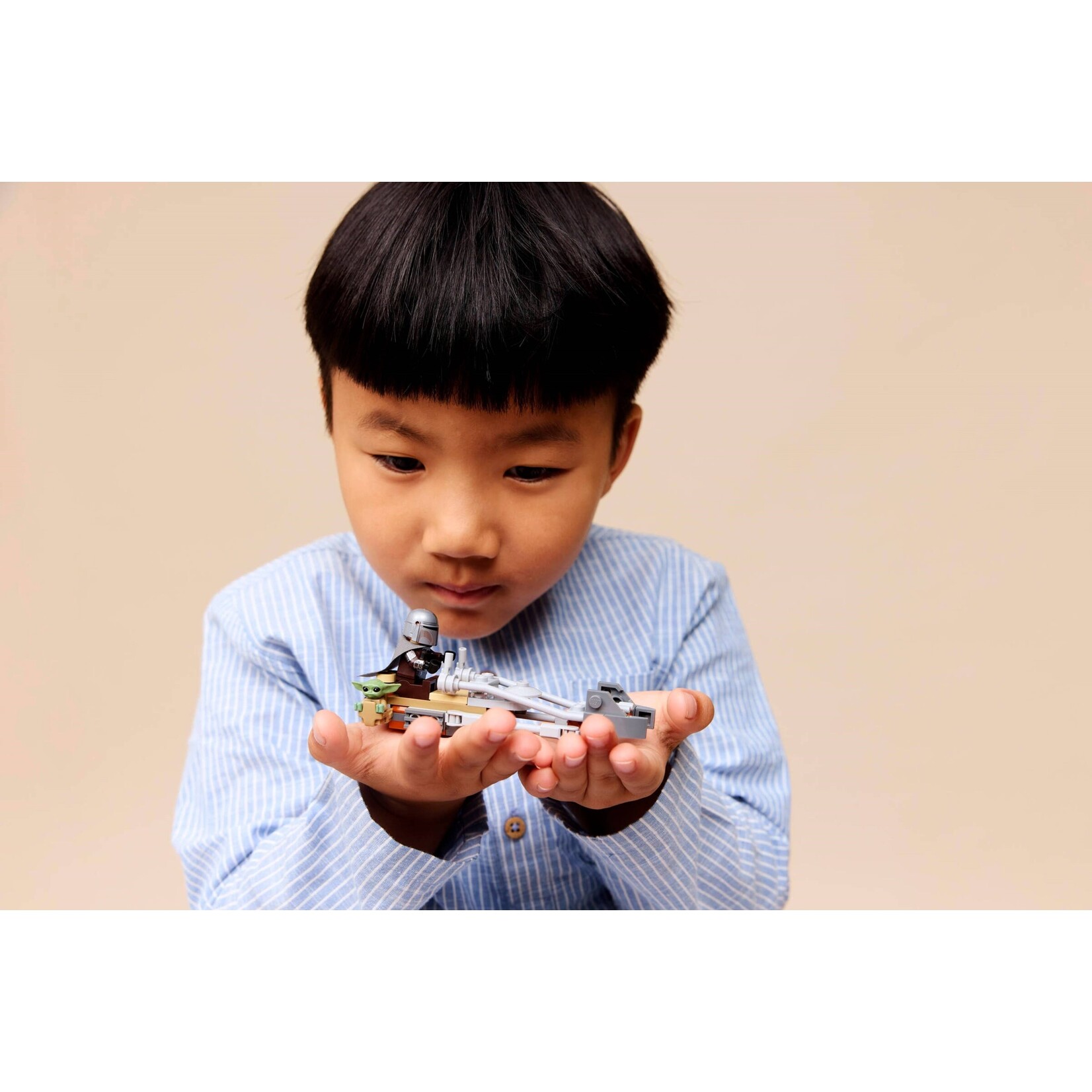 LEGO De Mandalorian en Grogu's speederbike - 75436