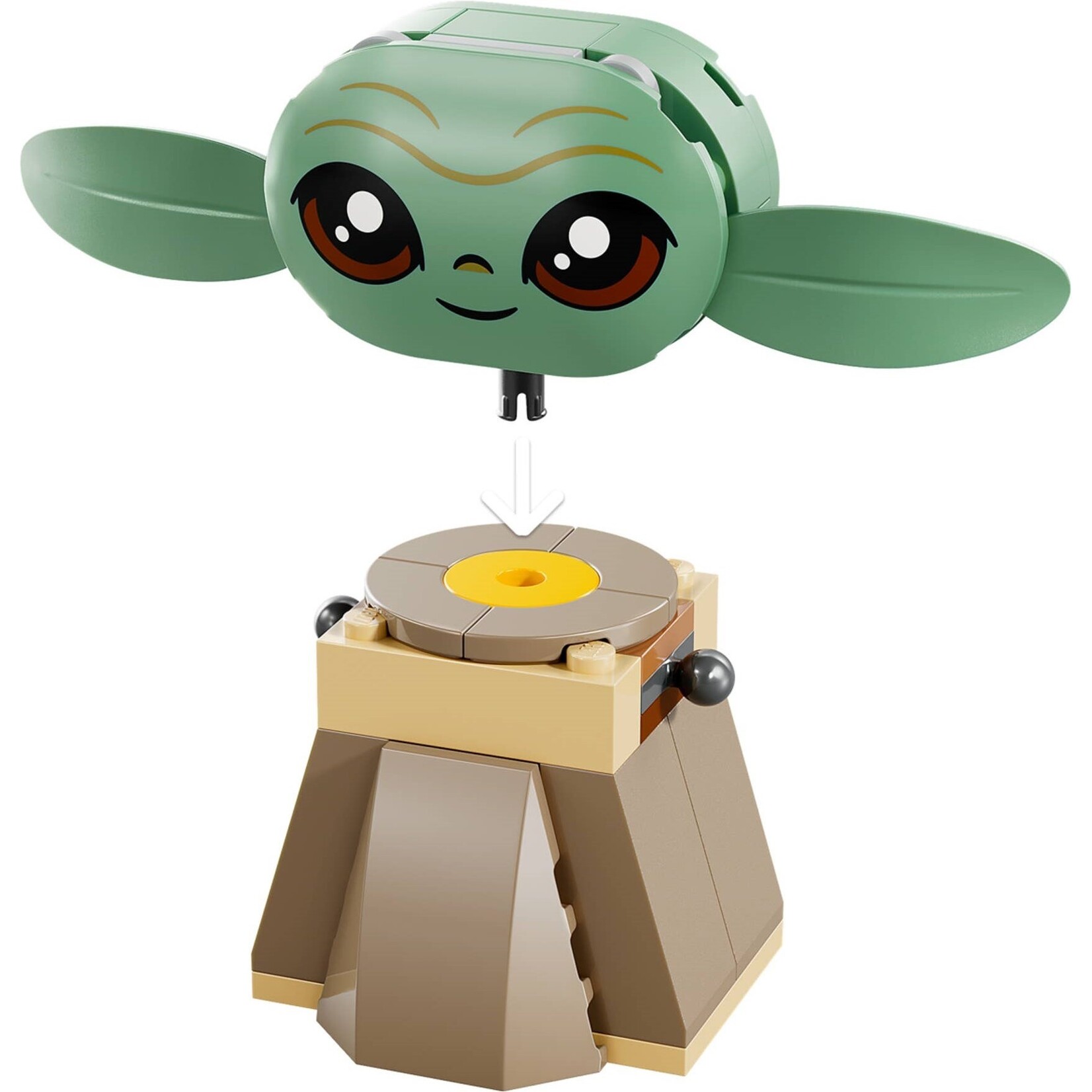 LEGO Grogu's thuis - 75443