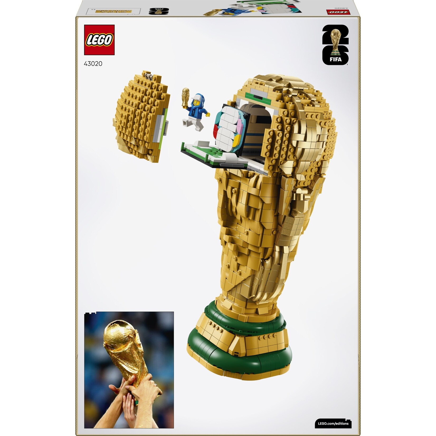 LEGO Officiële FIFA World Cup™ trofee - 43020