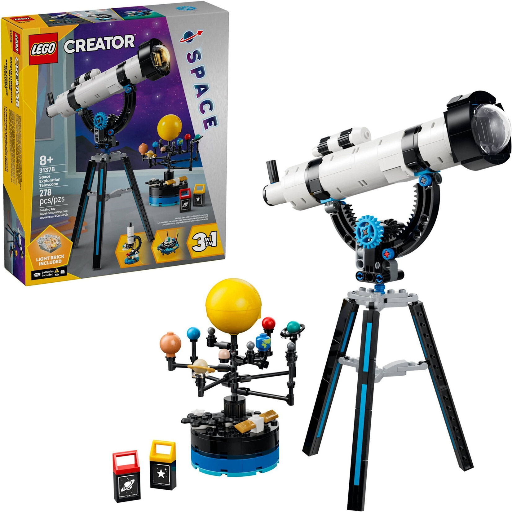 LEGO Telescoop voor ruimteverkenning - 31378