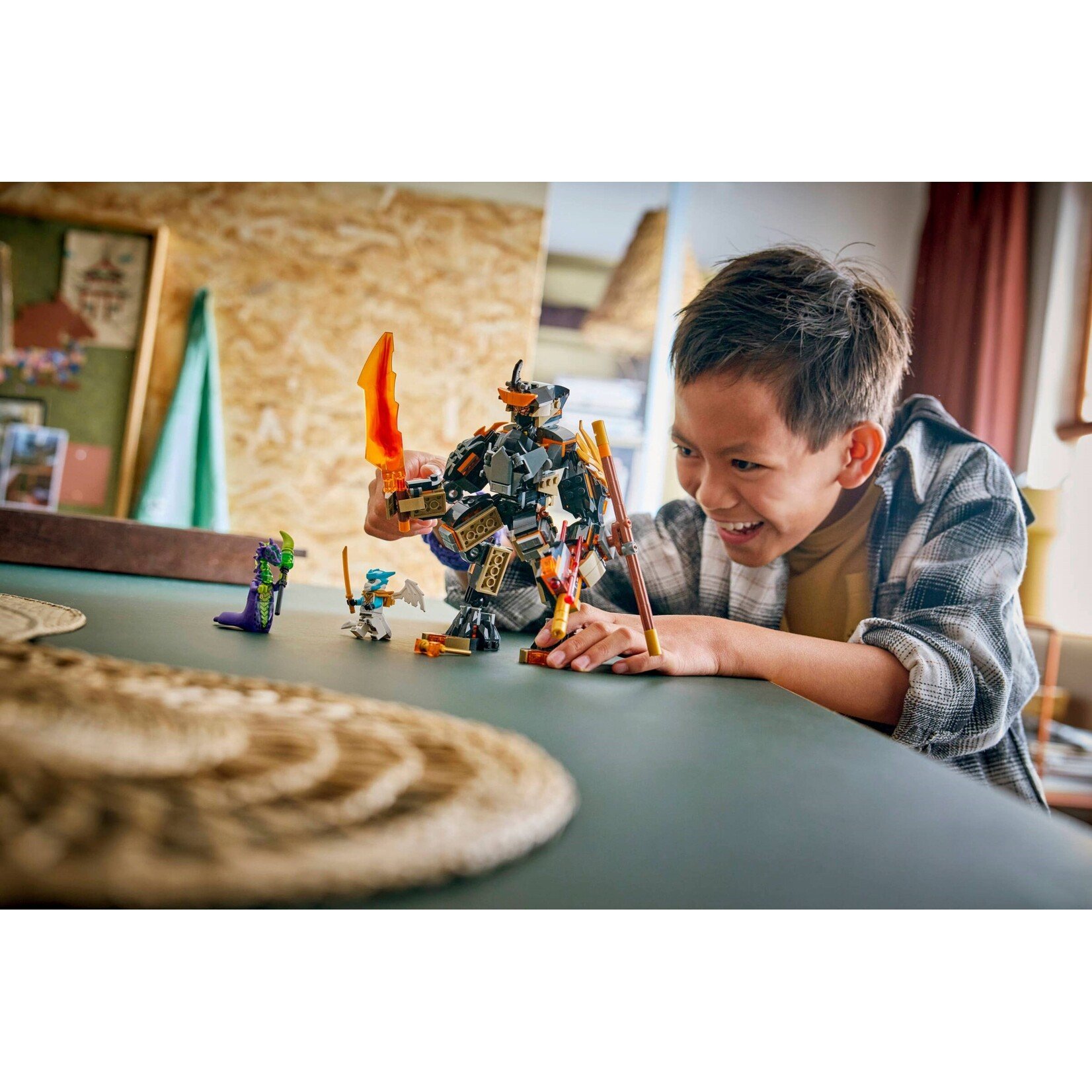 LEGO Cole's missiemecha en draak Zane - 71854