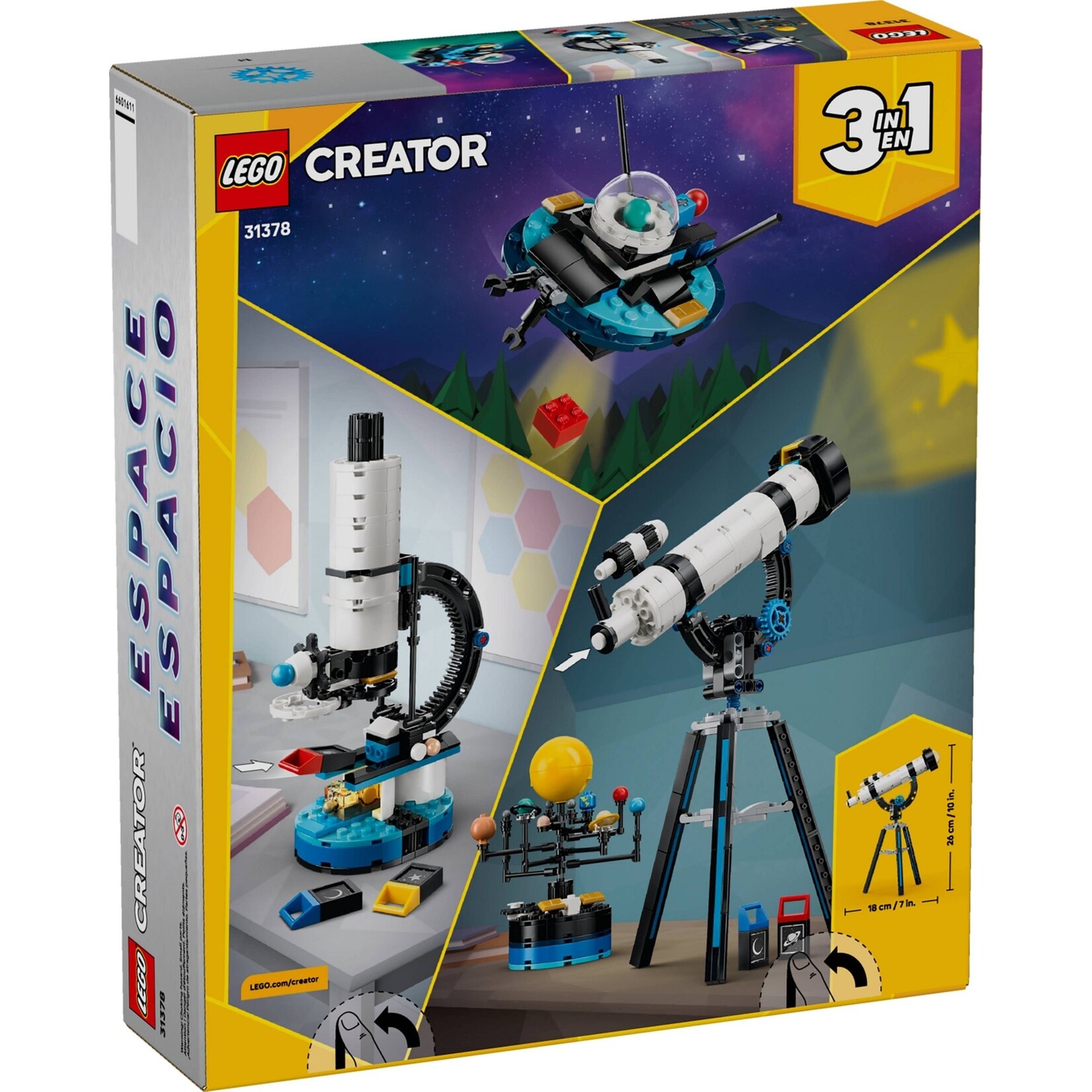 LEGO Telescoop voor ruimteverkenning - 31378