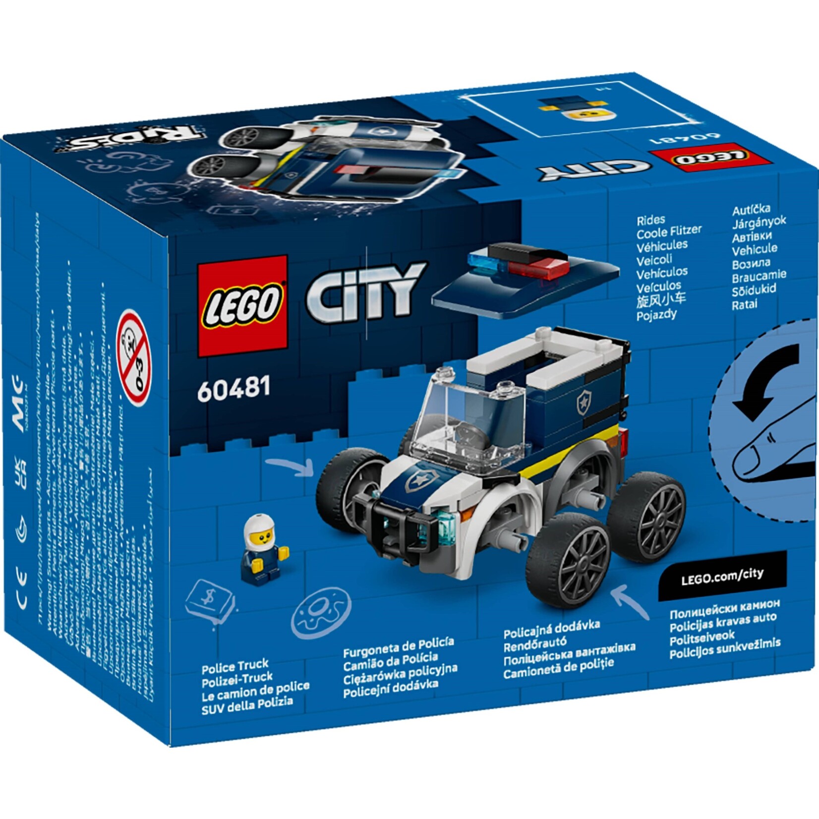 LEGO Voertuigen – Politiewagen - 60481