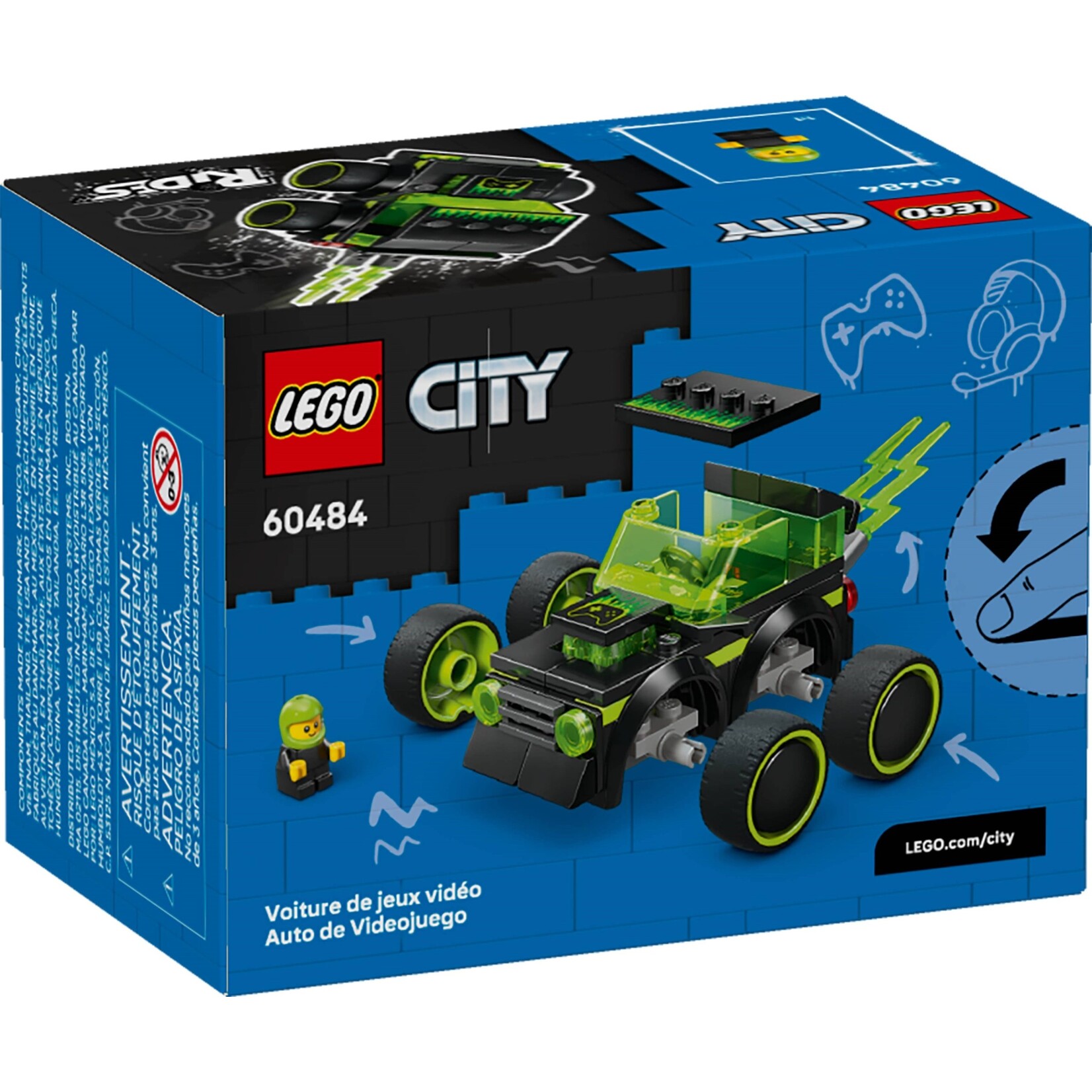 LEGO Voertuigen – Gaming raceauto - 60484