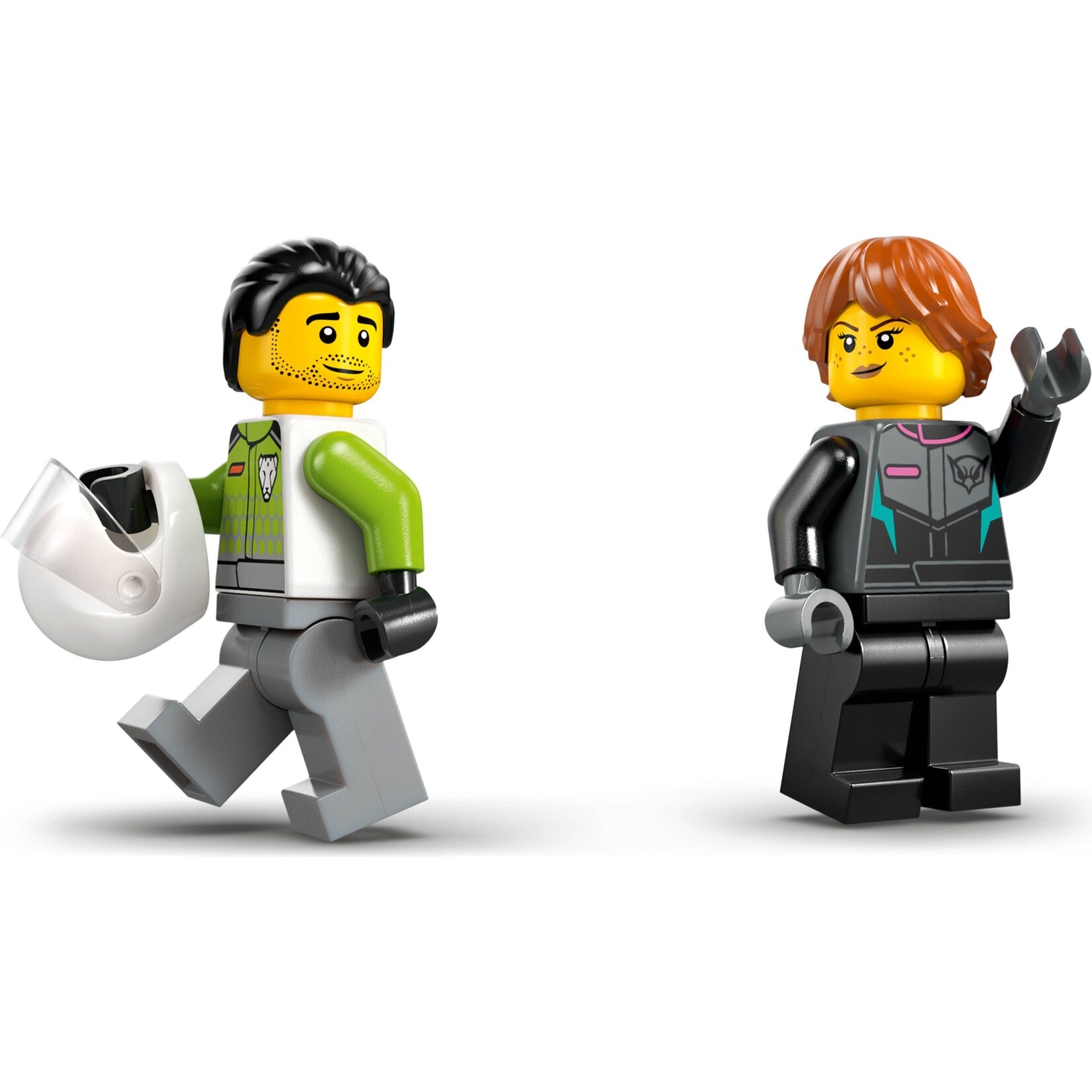 LEGO Straalvliegtuig vs. sportauto  - 60489