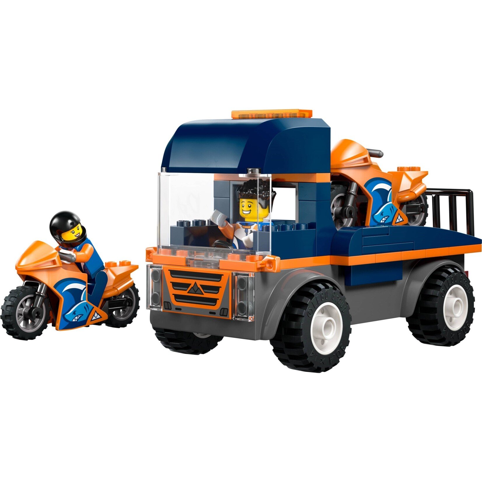 LEGO Transportwagen voor motoren - 60491