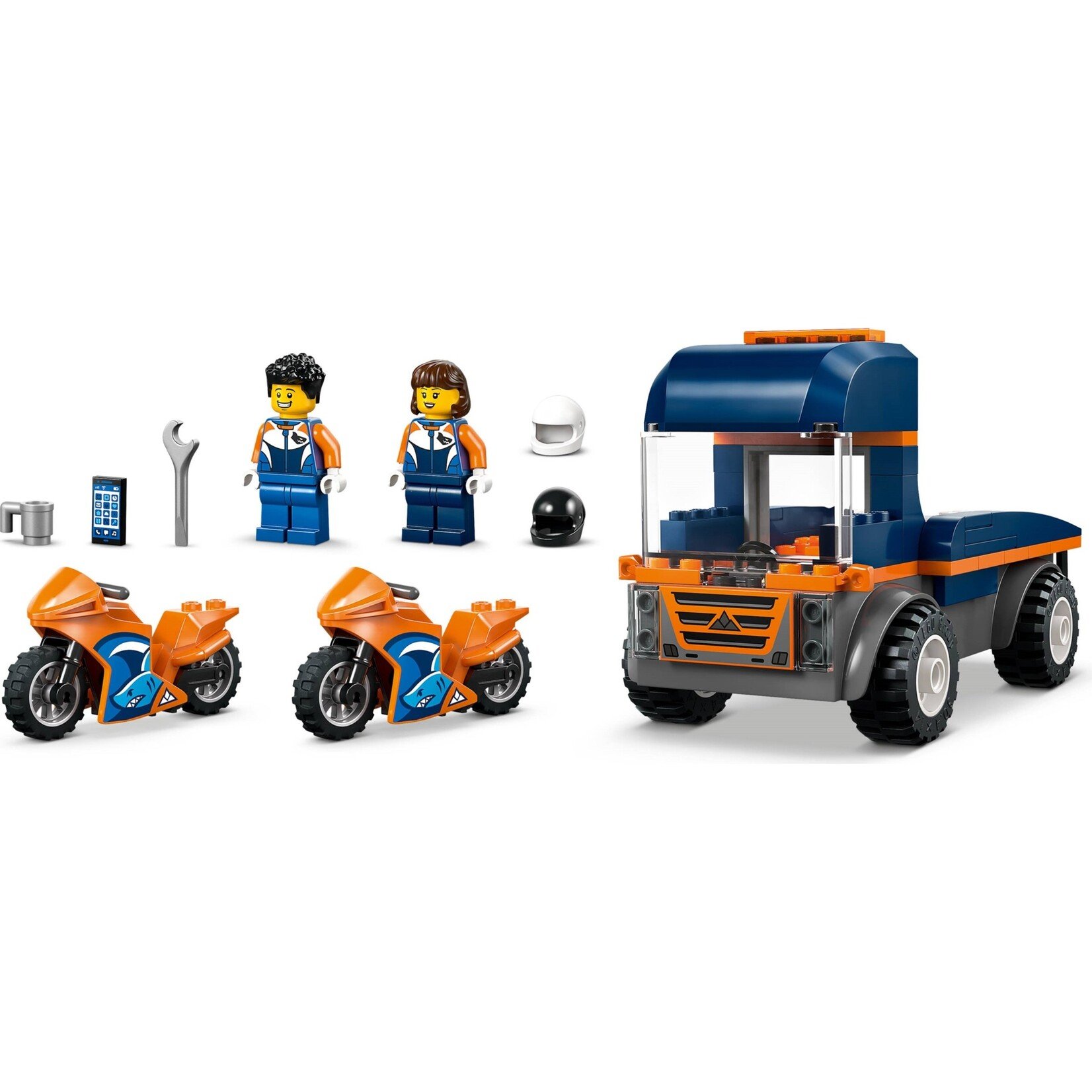 LEGO Transportwagen voor motoren - 60491