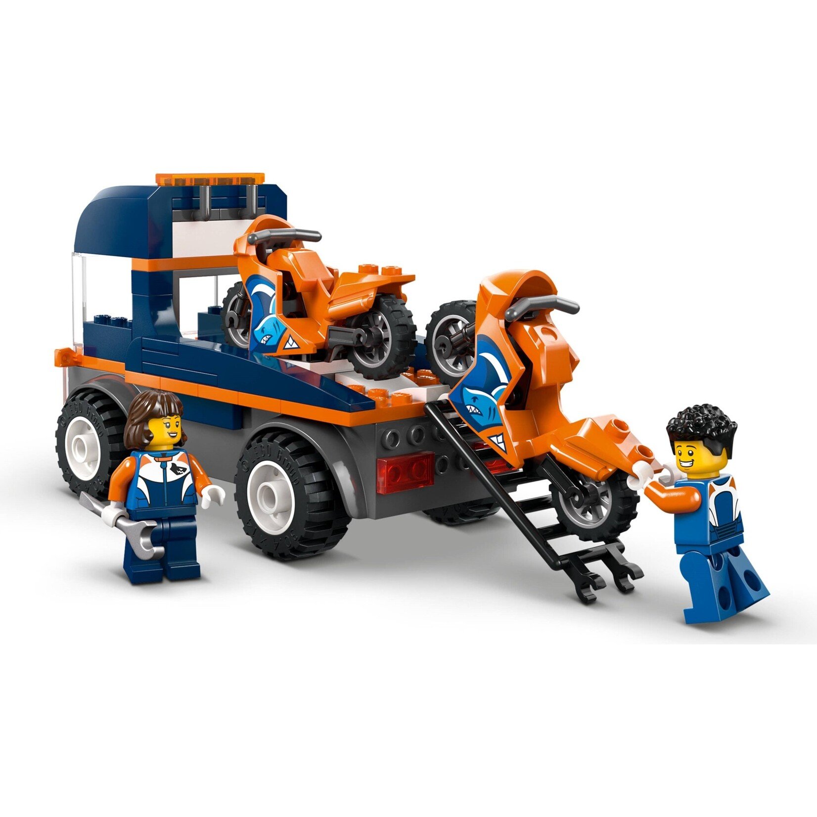 LEGO Transportwagen voor motoren - 60491