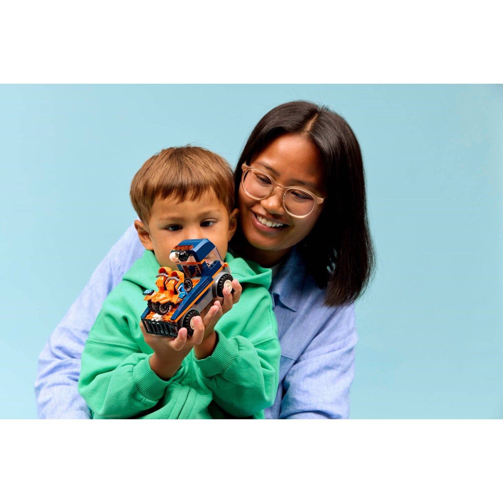 LEGO Transportwagen voor motoren - 60491