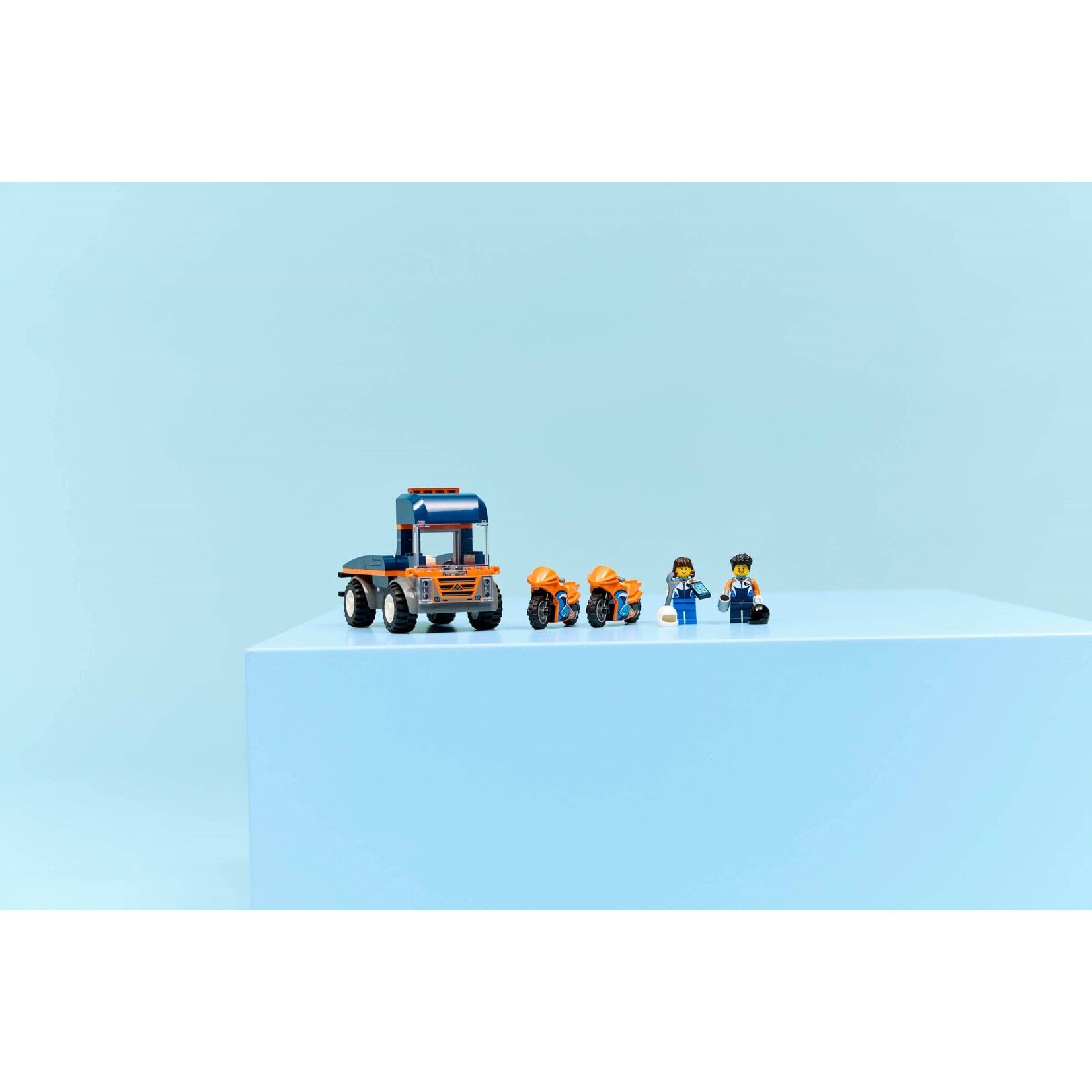 LEGO Transportwagen voor motoren - 60491