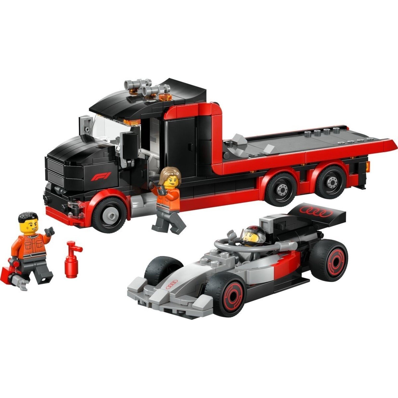 LEGO  F1® displaytruck met Audi F1® racewagen - 60493