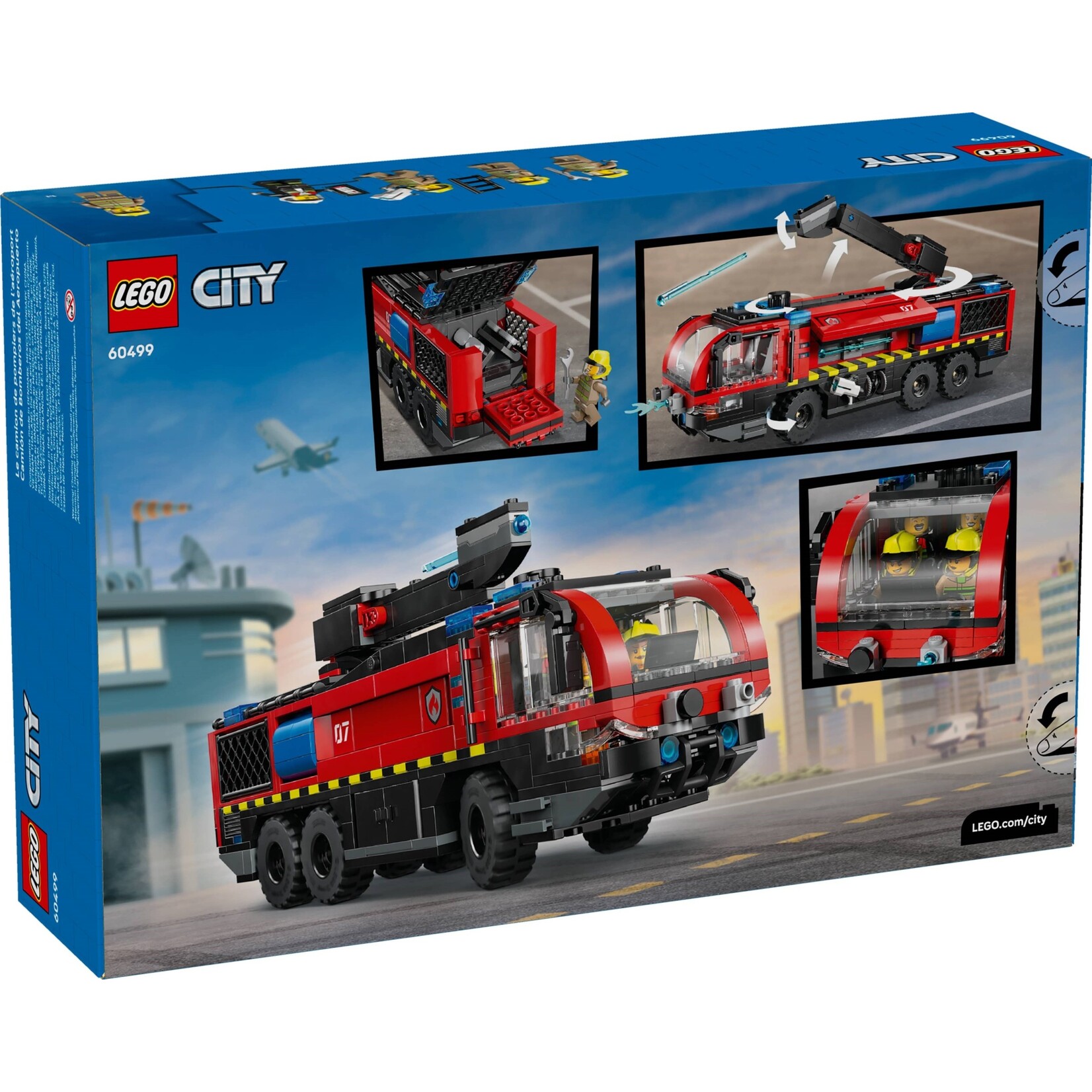 LEGO Luchthaven brandweertruck - 60499