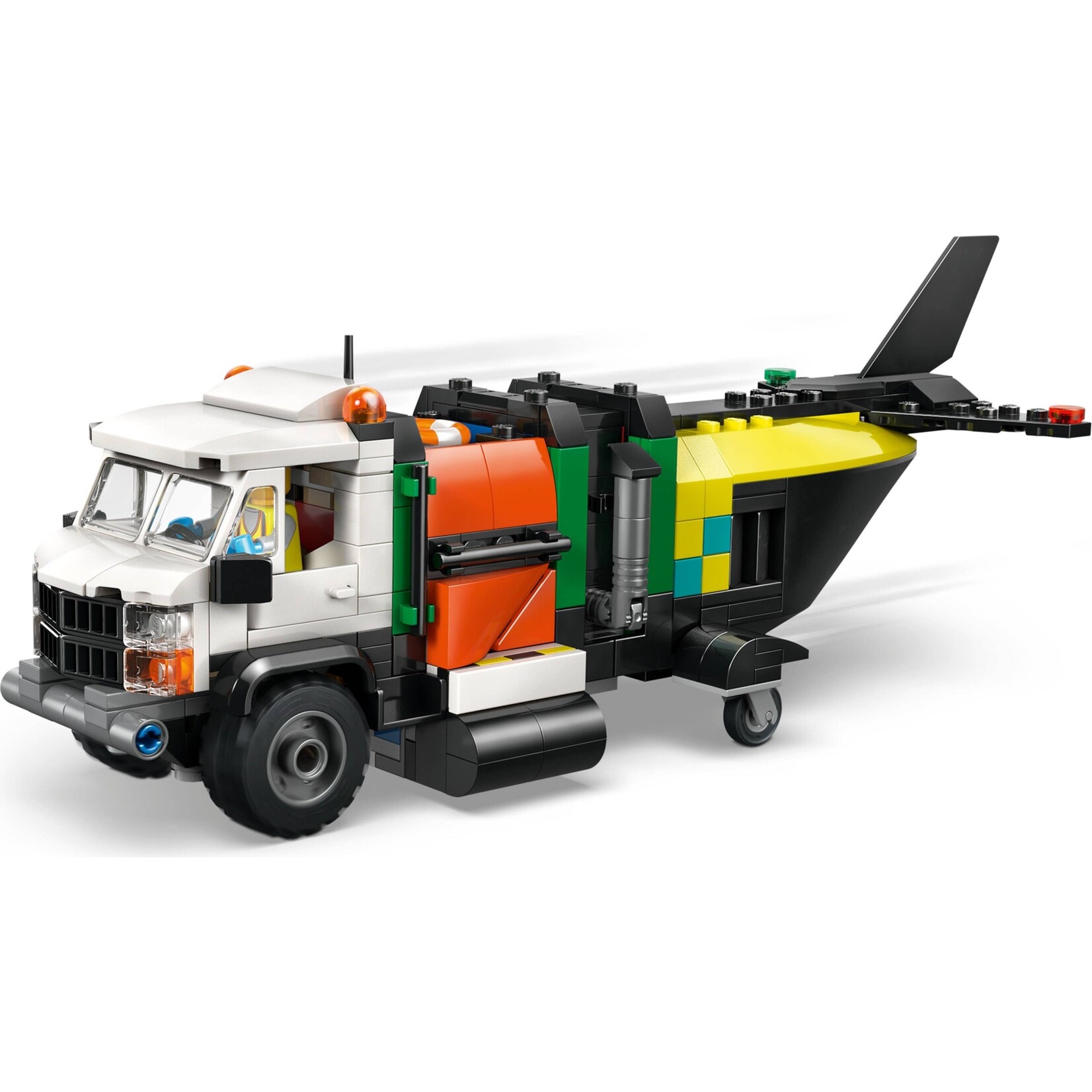 LEGO Vliegtuig, servicewagen en hovercraft remix - 60505