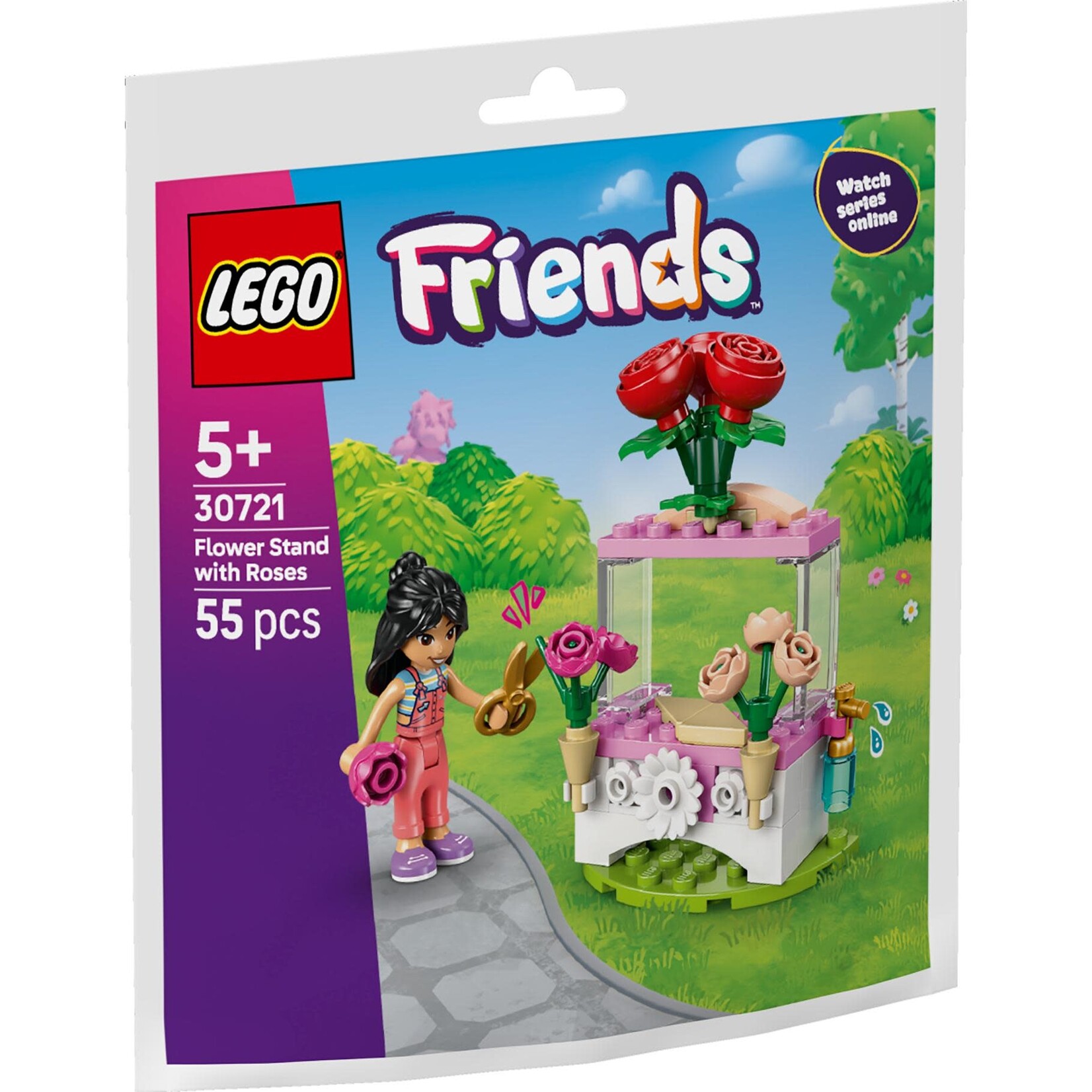 LEGO Bloemenkraam met rozen - 30721
