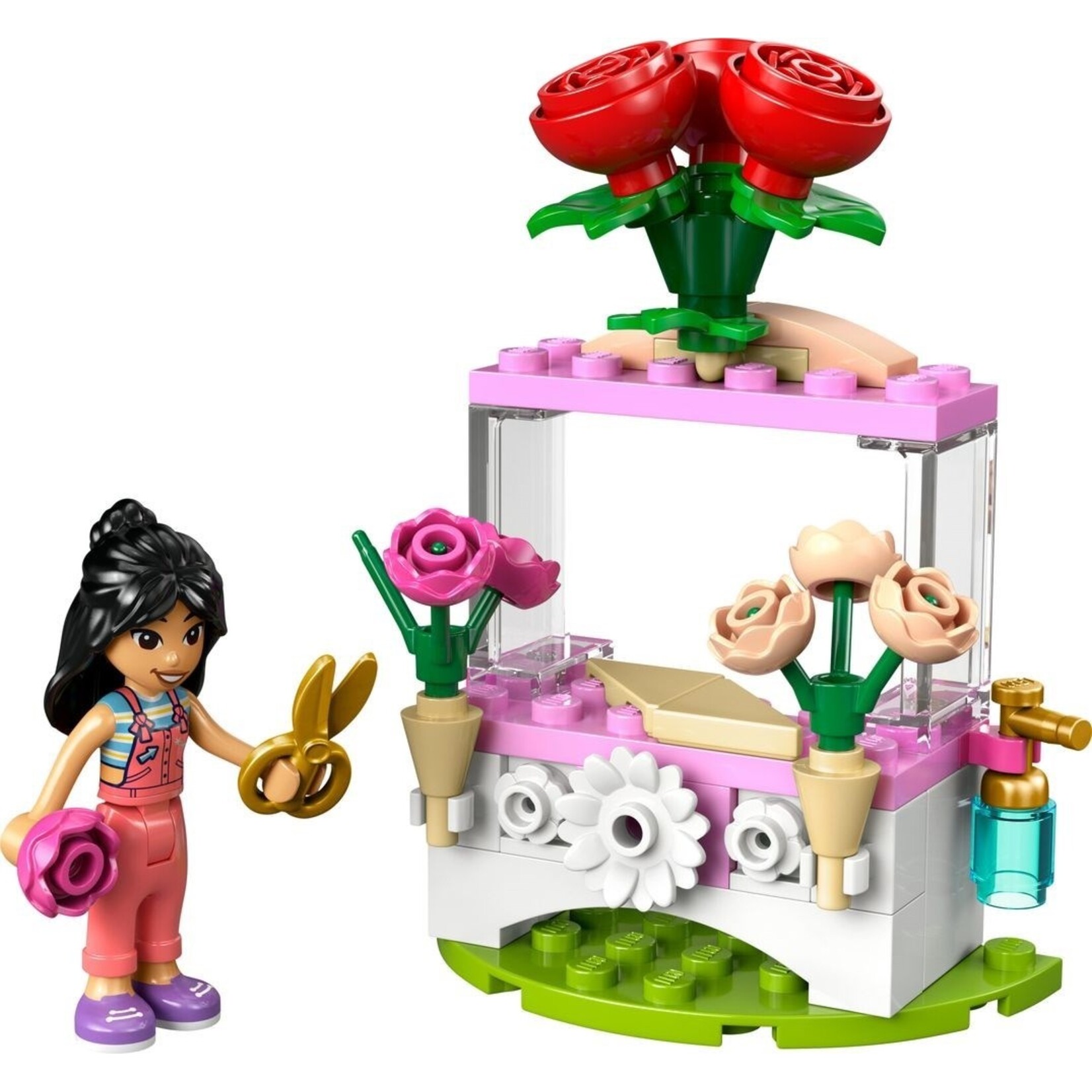 LEGO Bloemenkraam met rozen - 30721