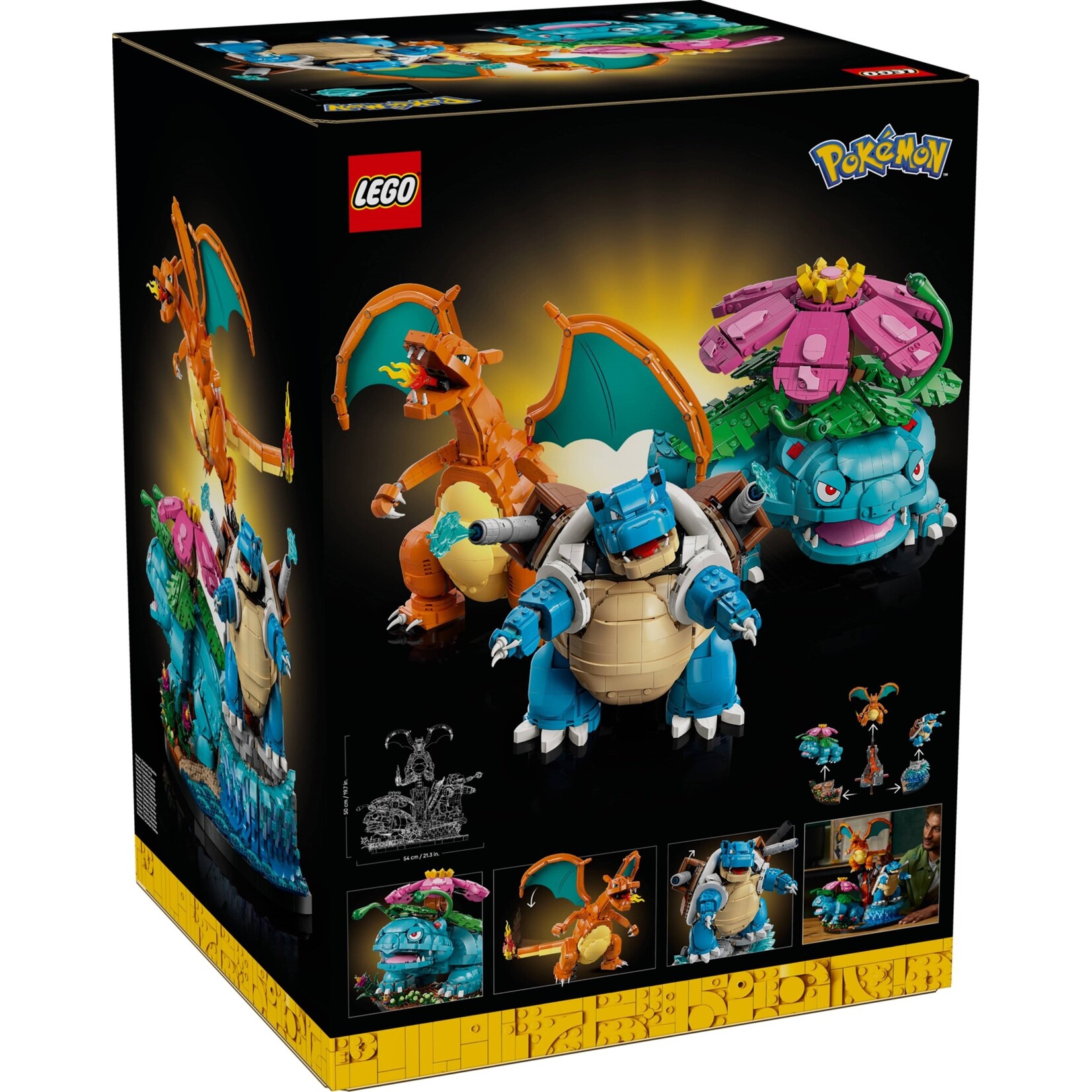 LEGO Venusaur, Charizard en Blastoise - 72153