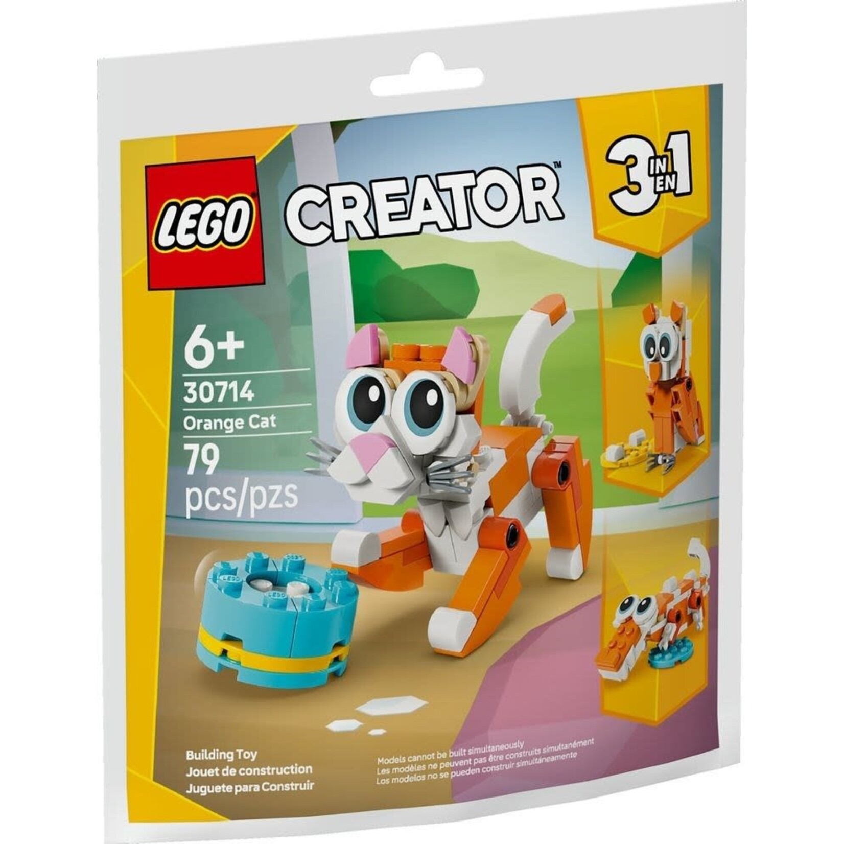 LEGO Oranje Kat - 30714
