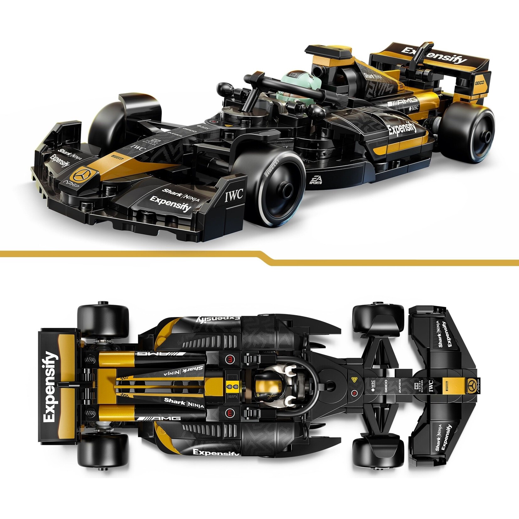 LEGO APXGP Team Racewagen uit F1 The Movie - 77252