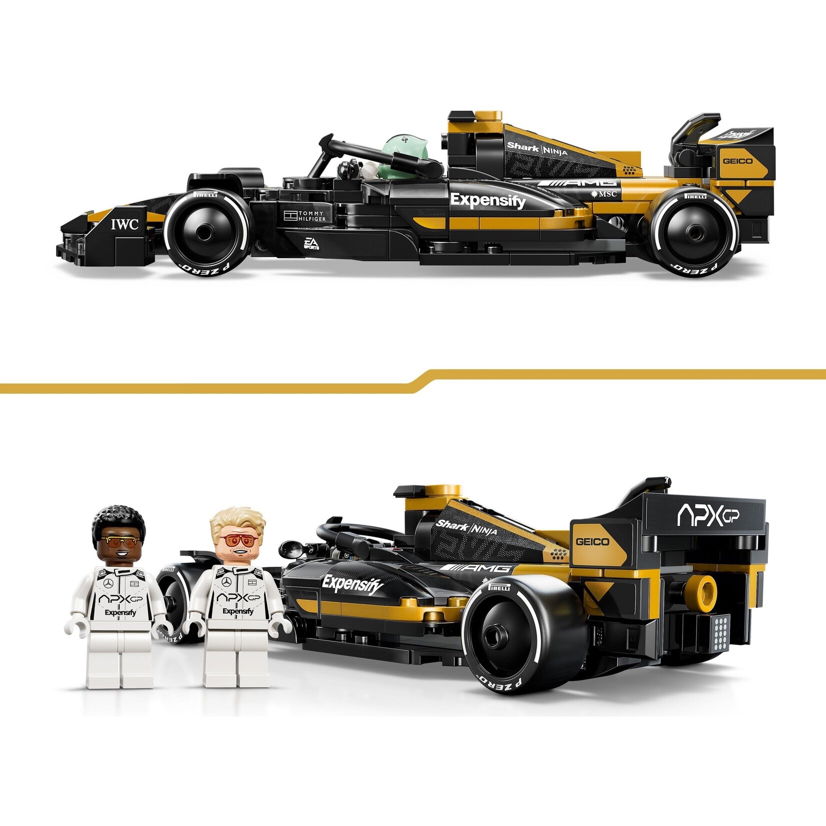 LEGO APXGP Team Racewagen uit F1 The Movie - 77252