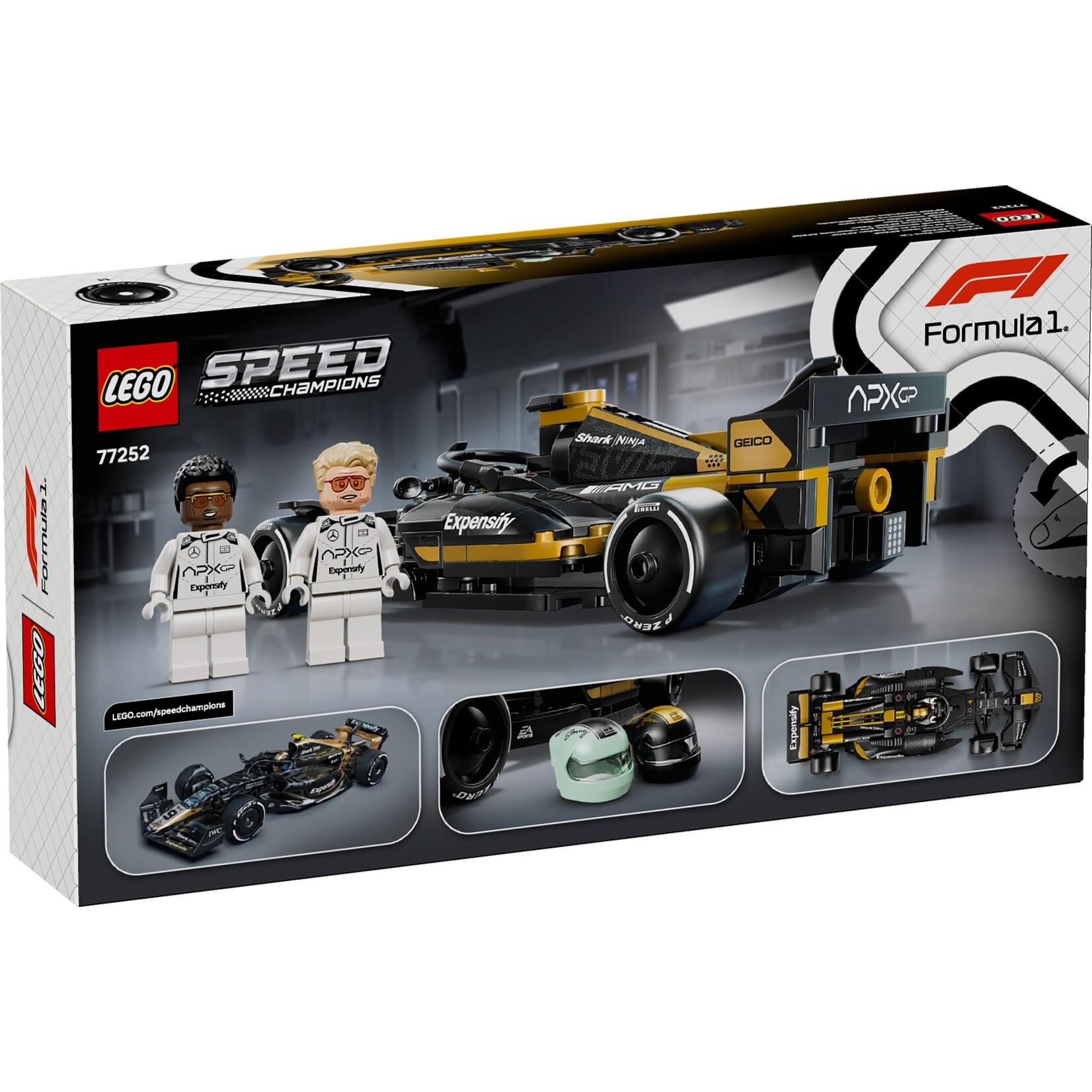LEGO APXGP Team Racewagen uit F1 The Movie - 77252