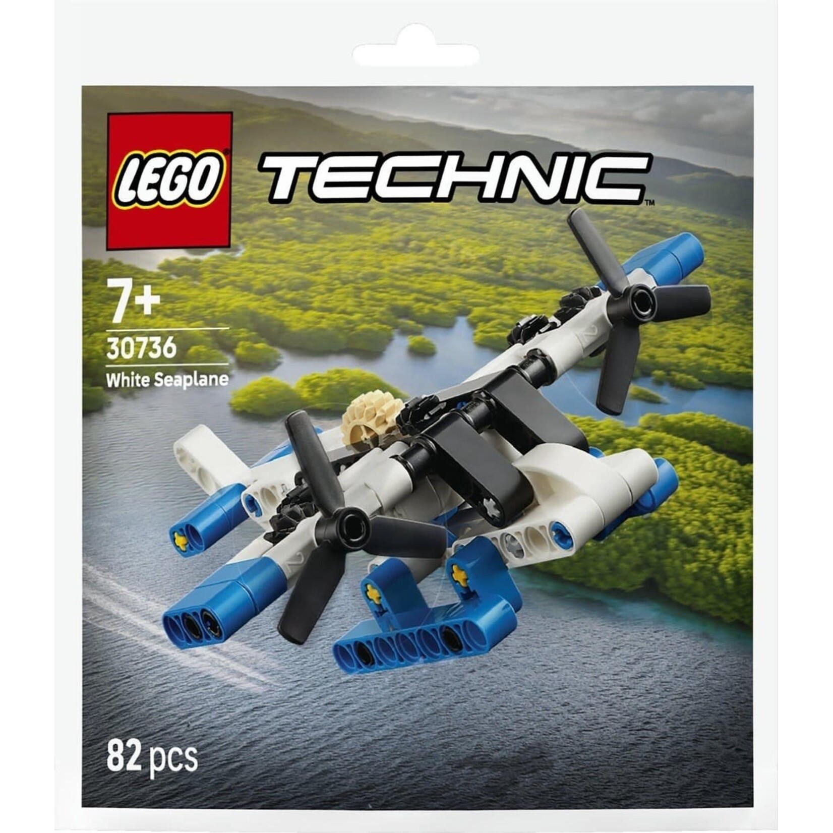 LEGO Wit Watervliegtuig - 30736