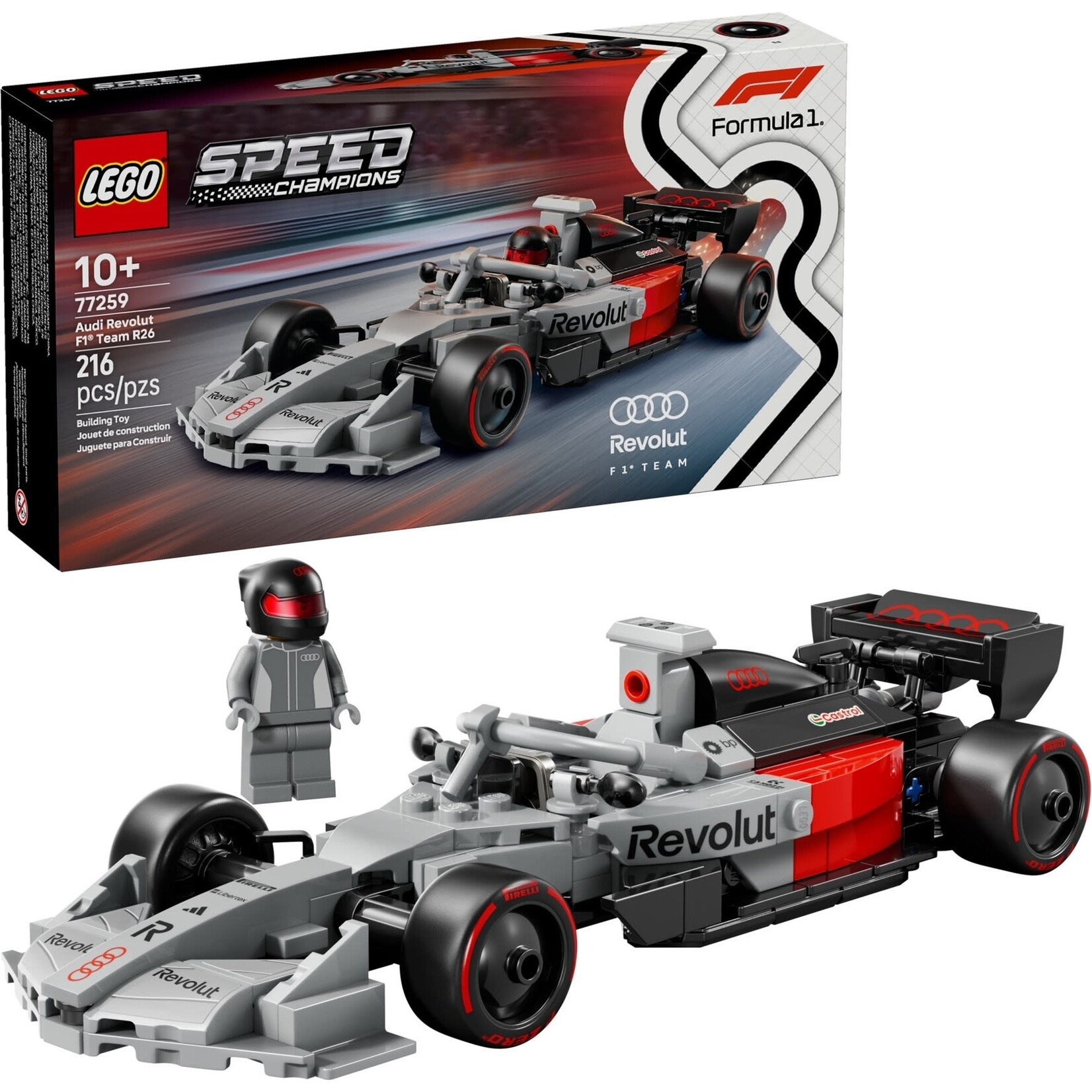 LEGO Audi Revolut F1® Team R26 racewagen - 77259