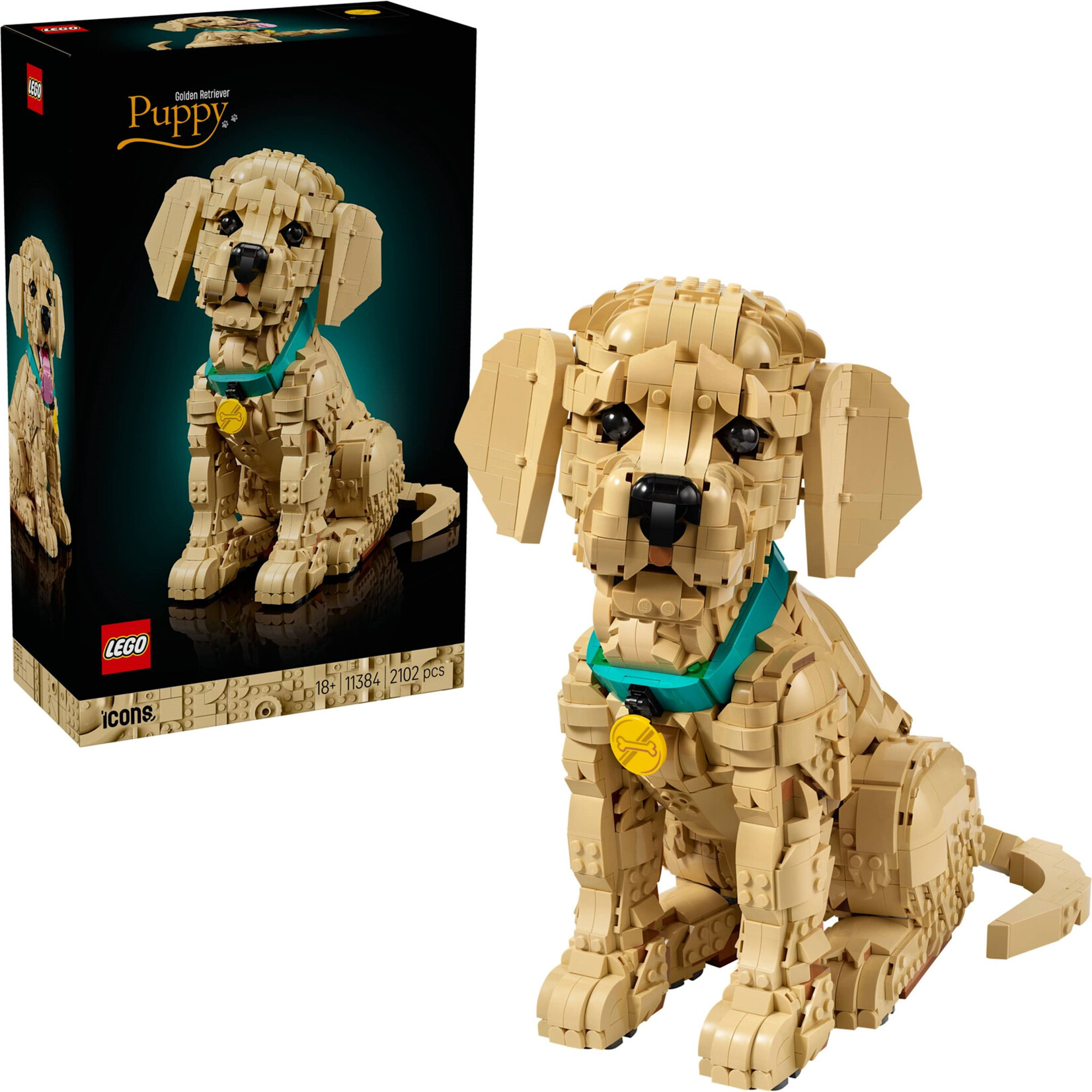 LEGO Golden retriever puppy - 11384