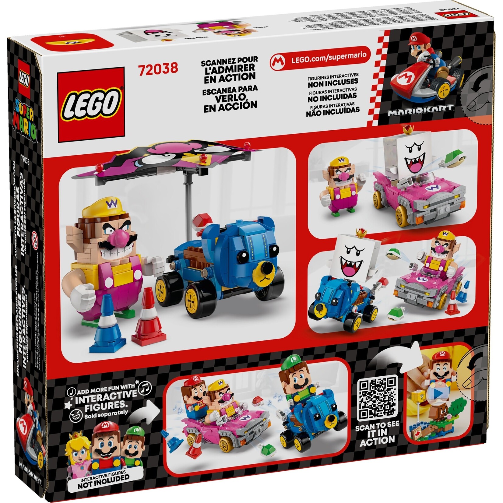 LEGO Mario Kart™ – Wario en King Boo - 72038