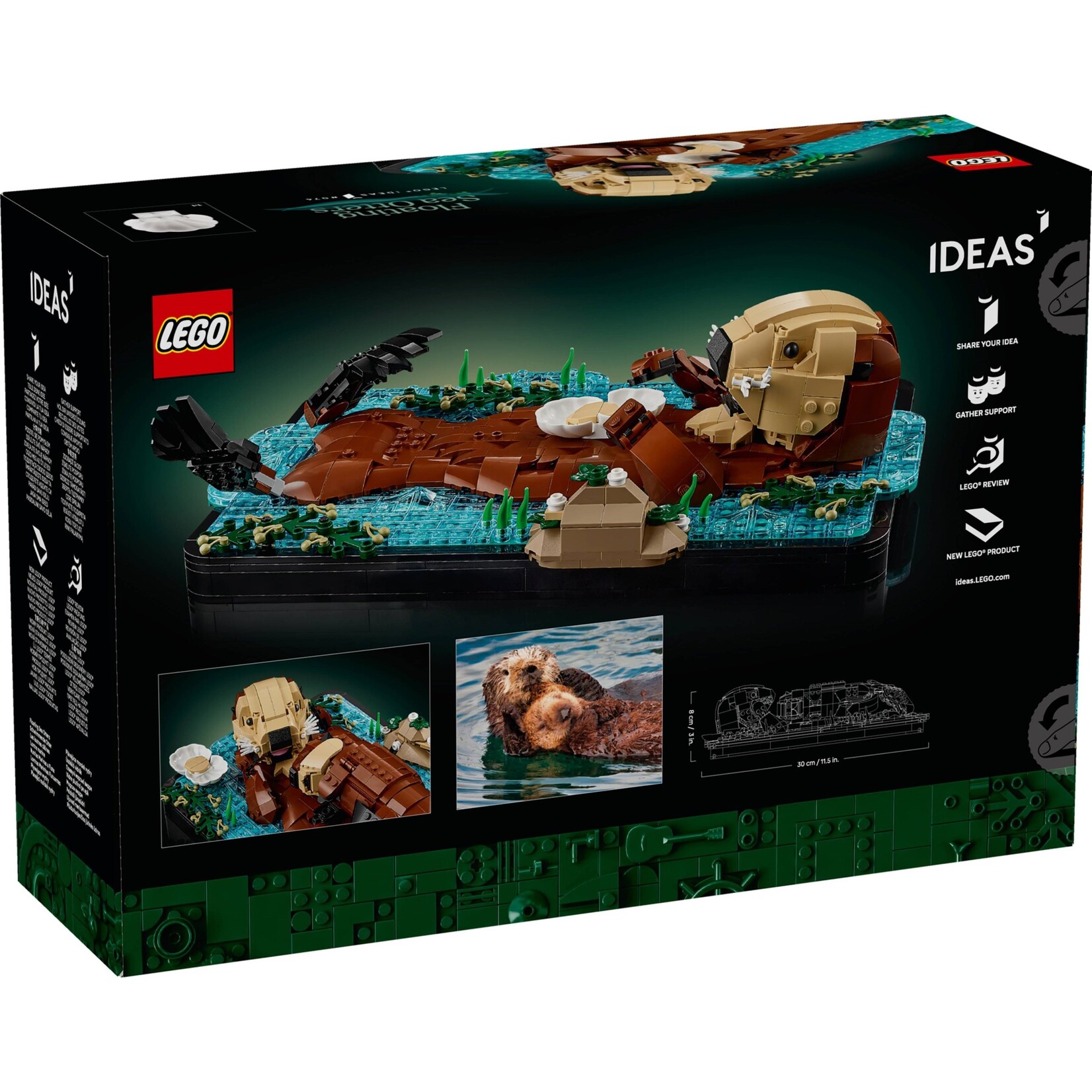 LEGO Drijvende zeeotters - 21366