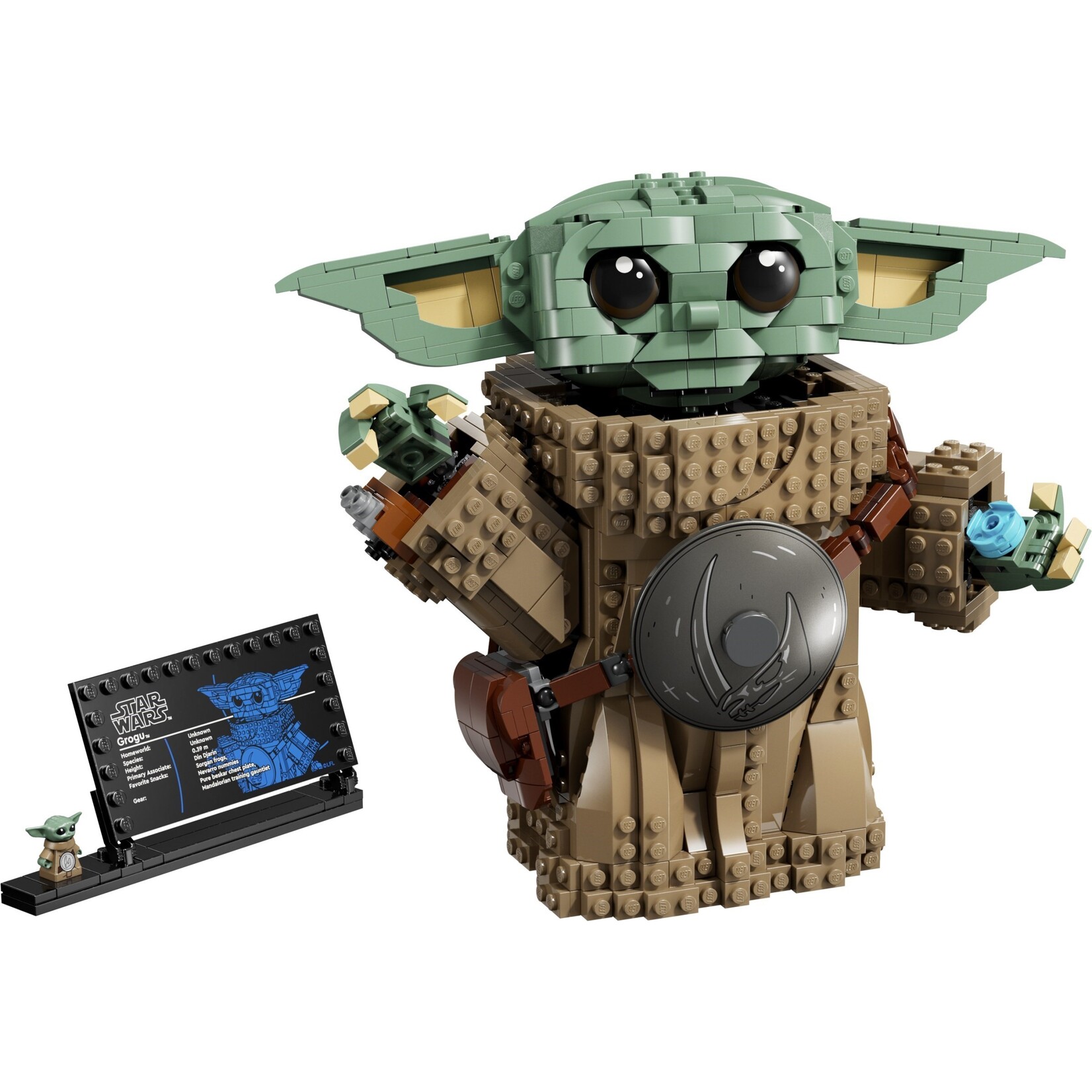 LEGO Grogu™ als leerling van de Mandalorian - 75446