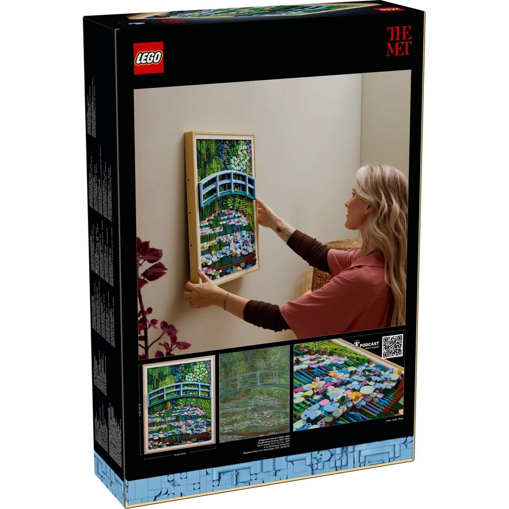 LEGO Claude Monet – Brug over een vijver met waterlelies - 31220