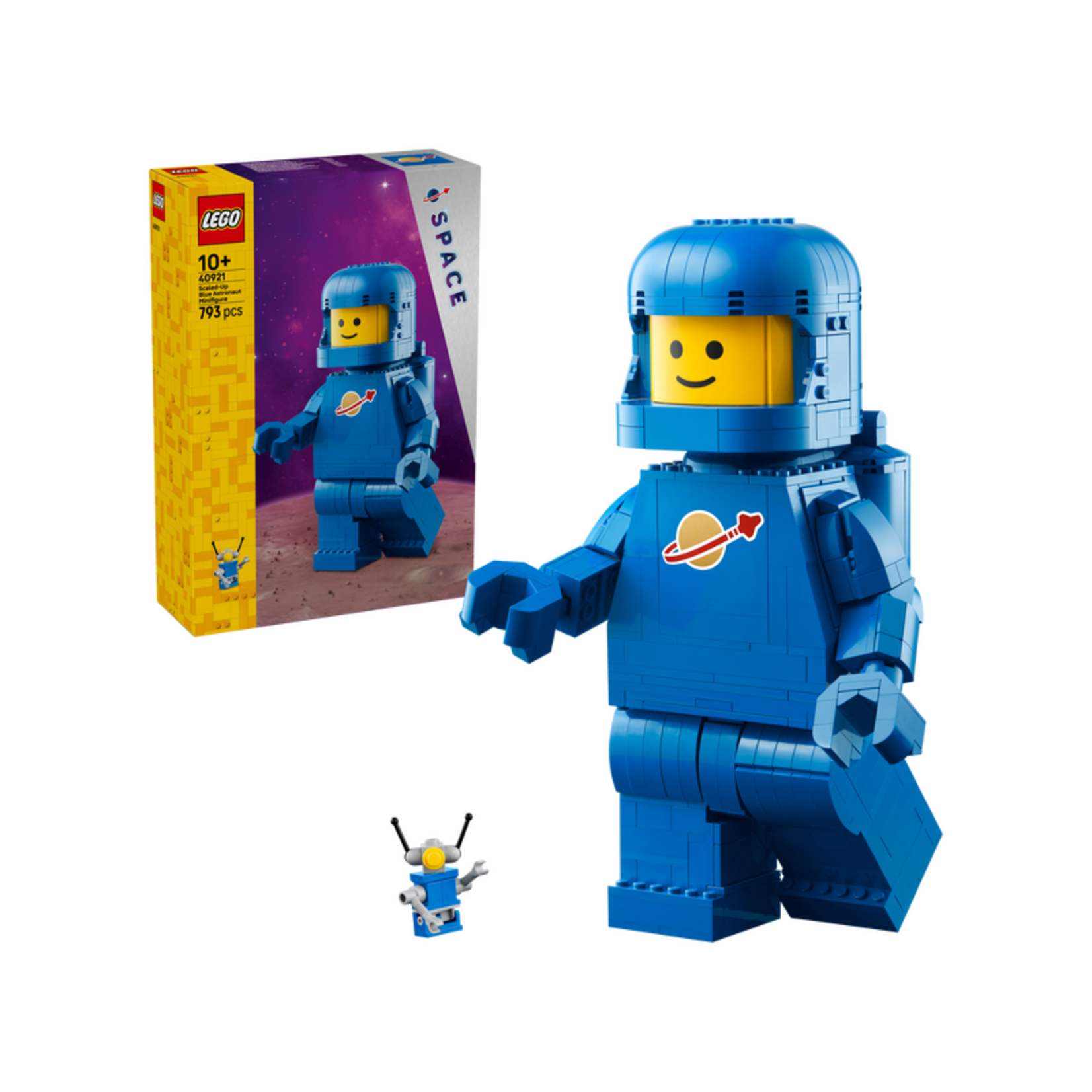 LEGO Grote blauwe minifiguur van een astronaut - 40921