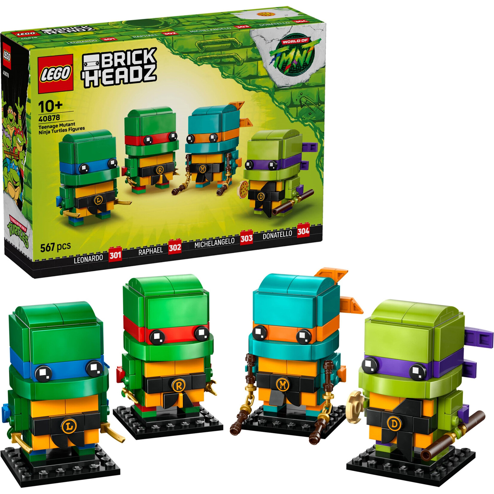 LEGO Teenage Mutant Ninja Turtles figuren - 40878