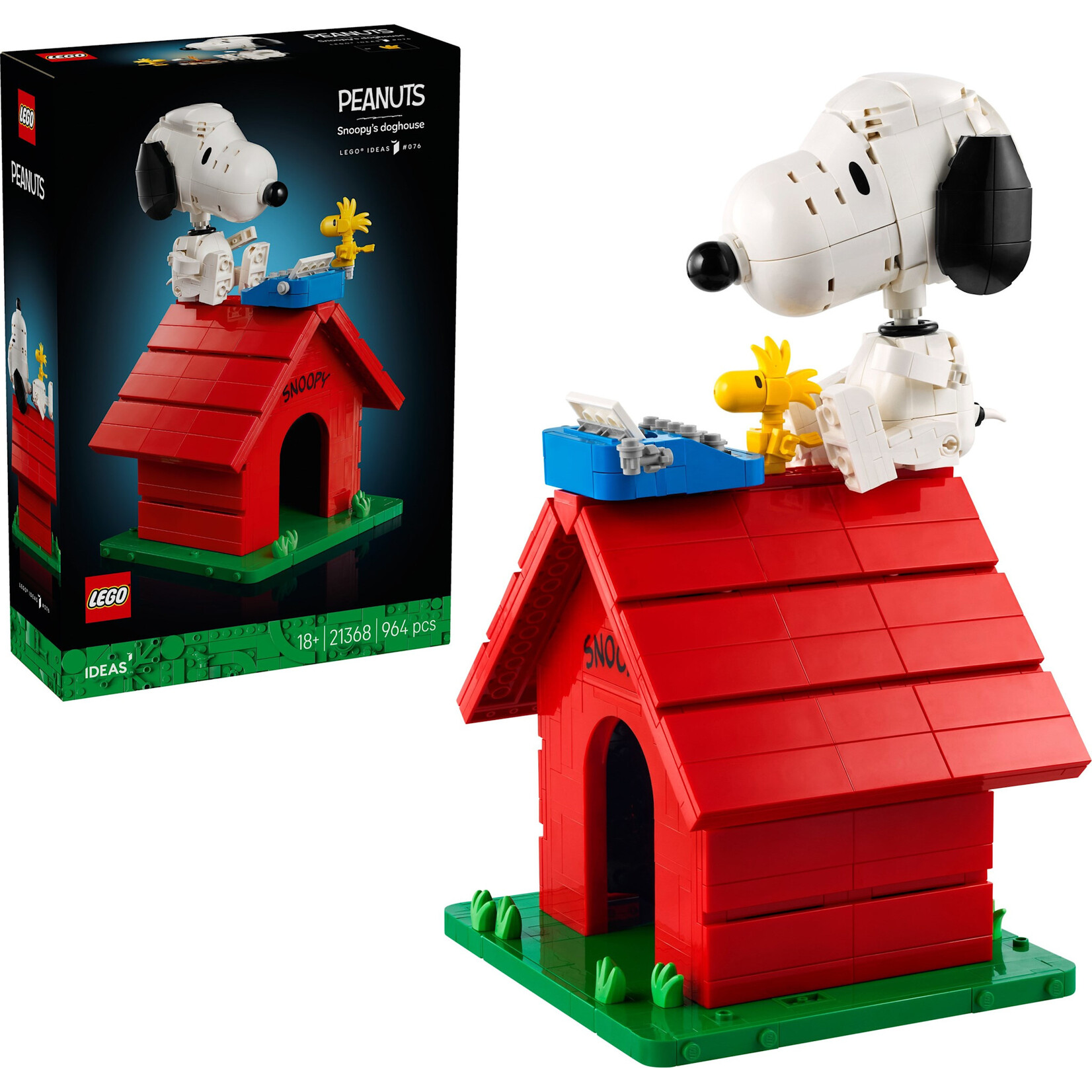LEGO Peanuts: Snoopy's hondenhok - 21368