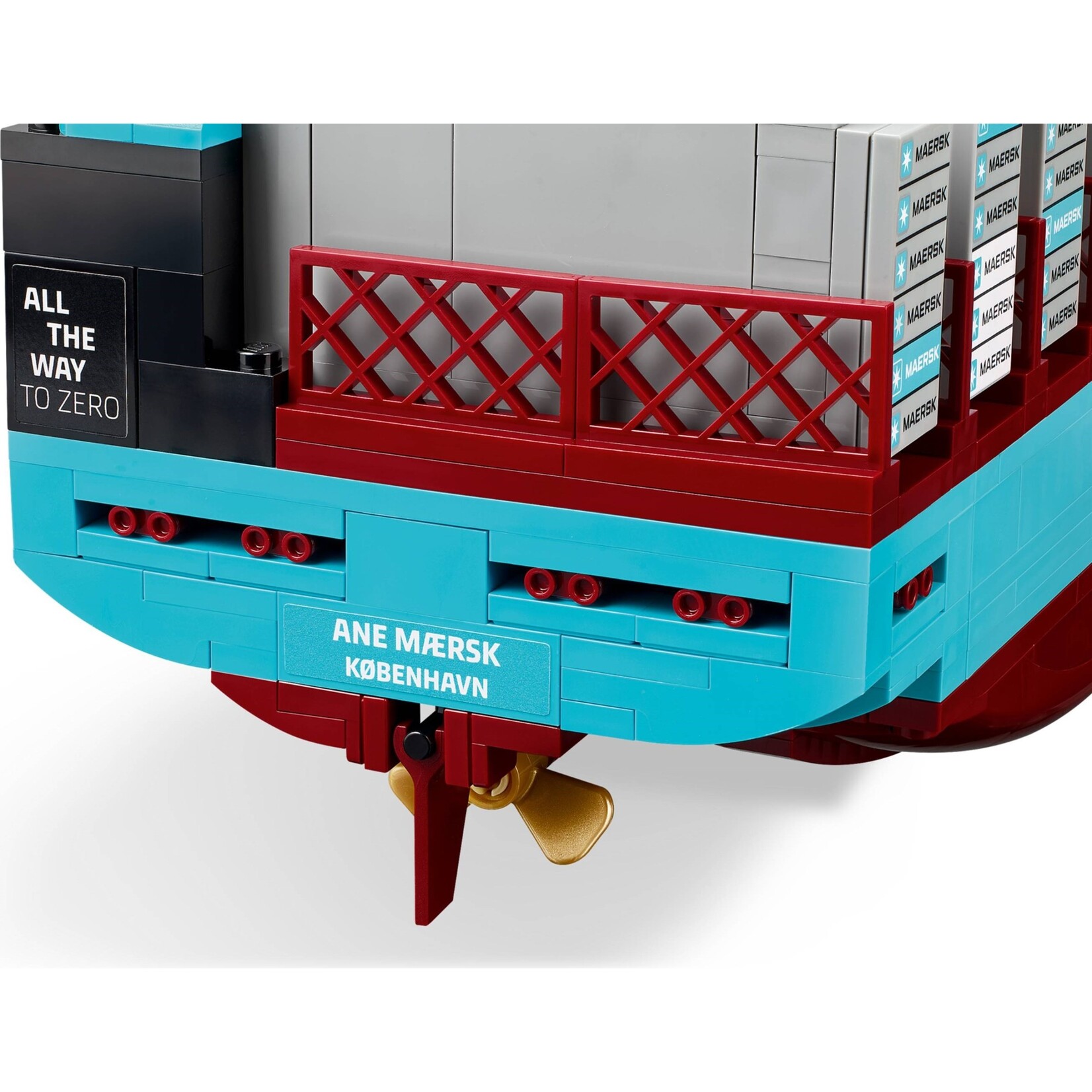 LEGO Maersk containerschip met dubbel brandstofsysteem - 40955