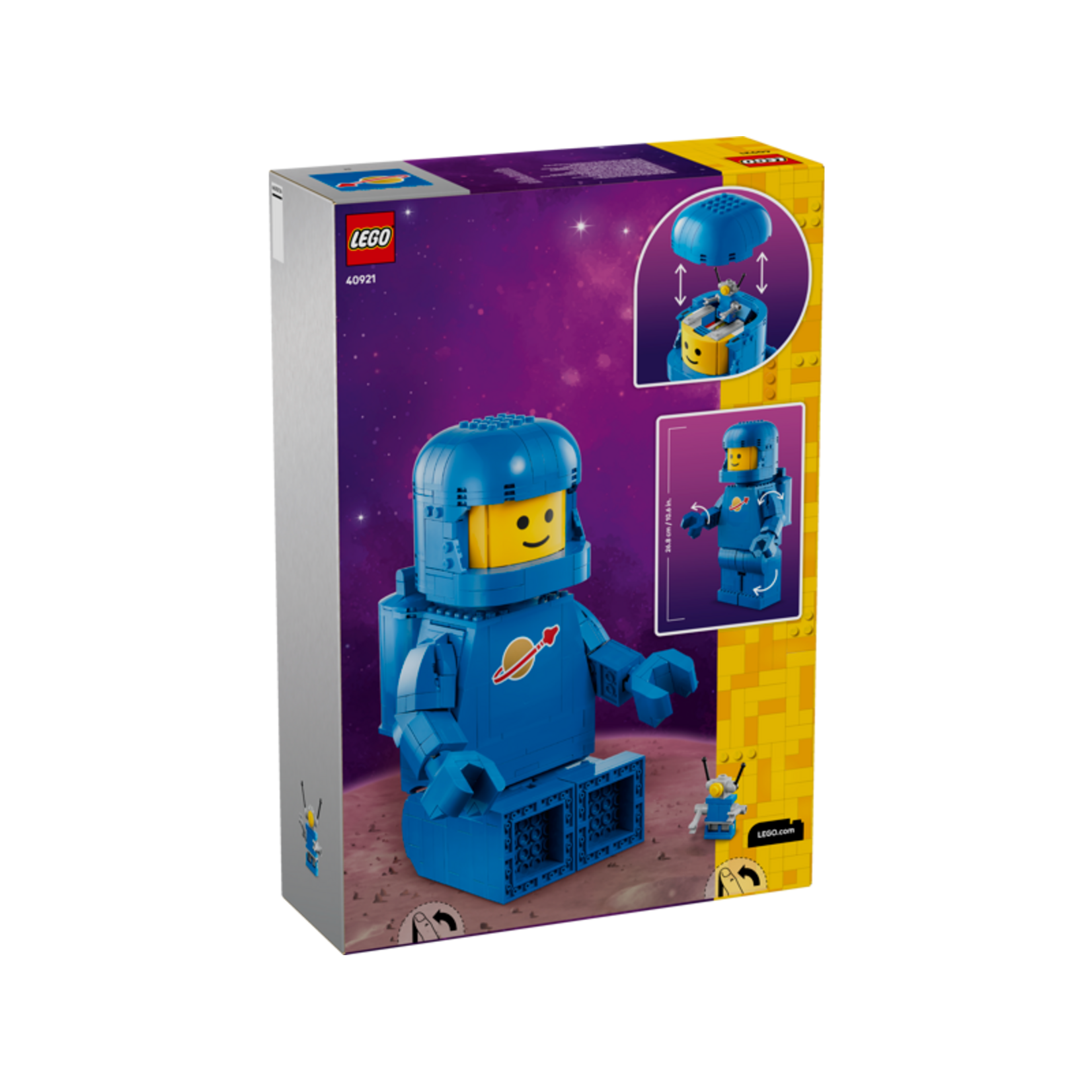 LEGO Grote blauwe minifiguur van een astronaut - 40921