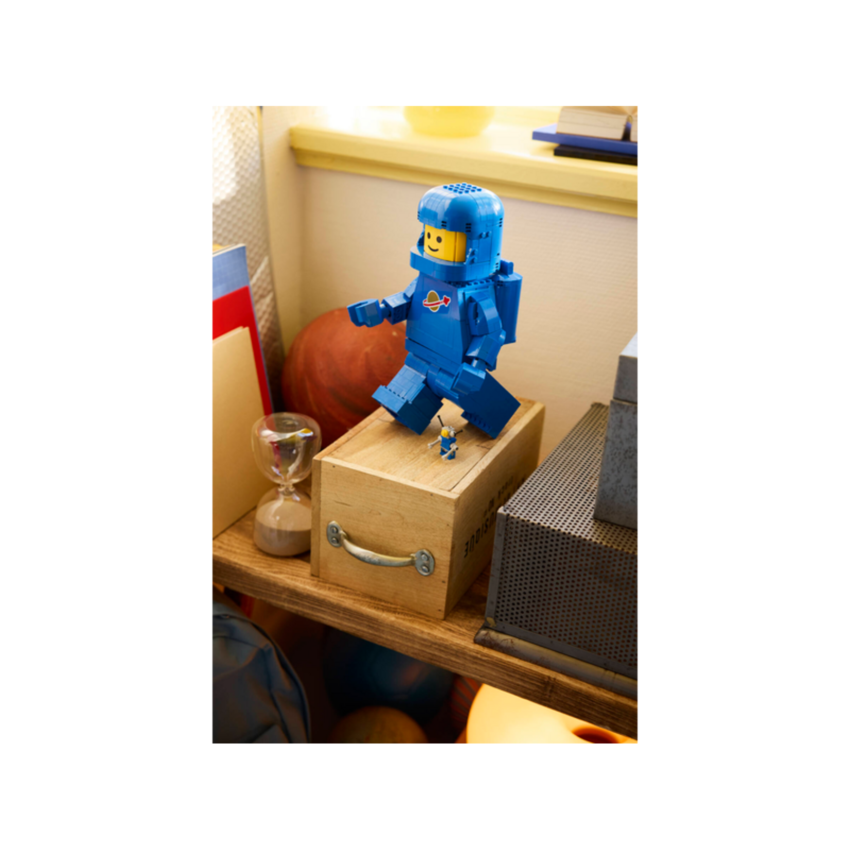 LEGO Grote blauwe minifiguur van een astronaut - 40921