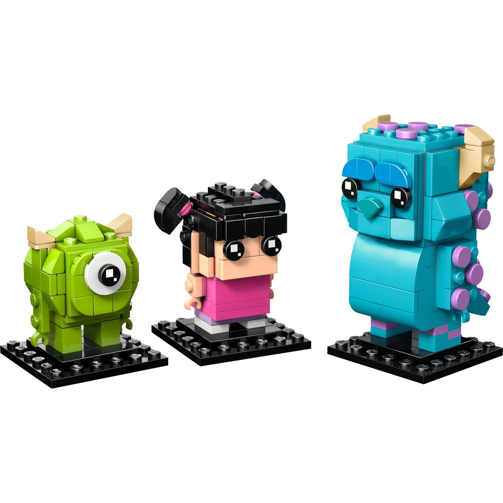 LEGO Figuren van Sulley, Mike en Boe - 40861