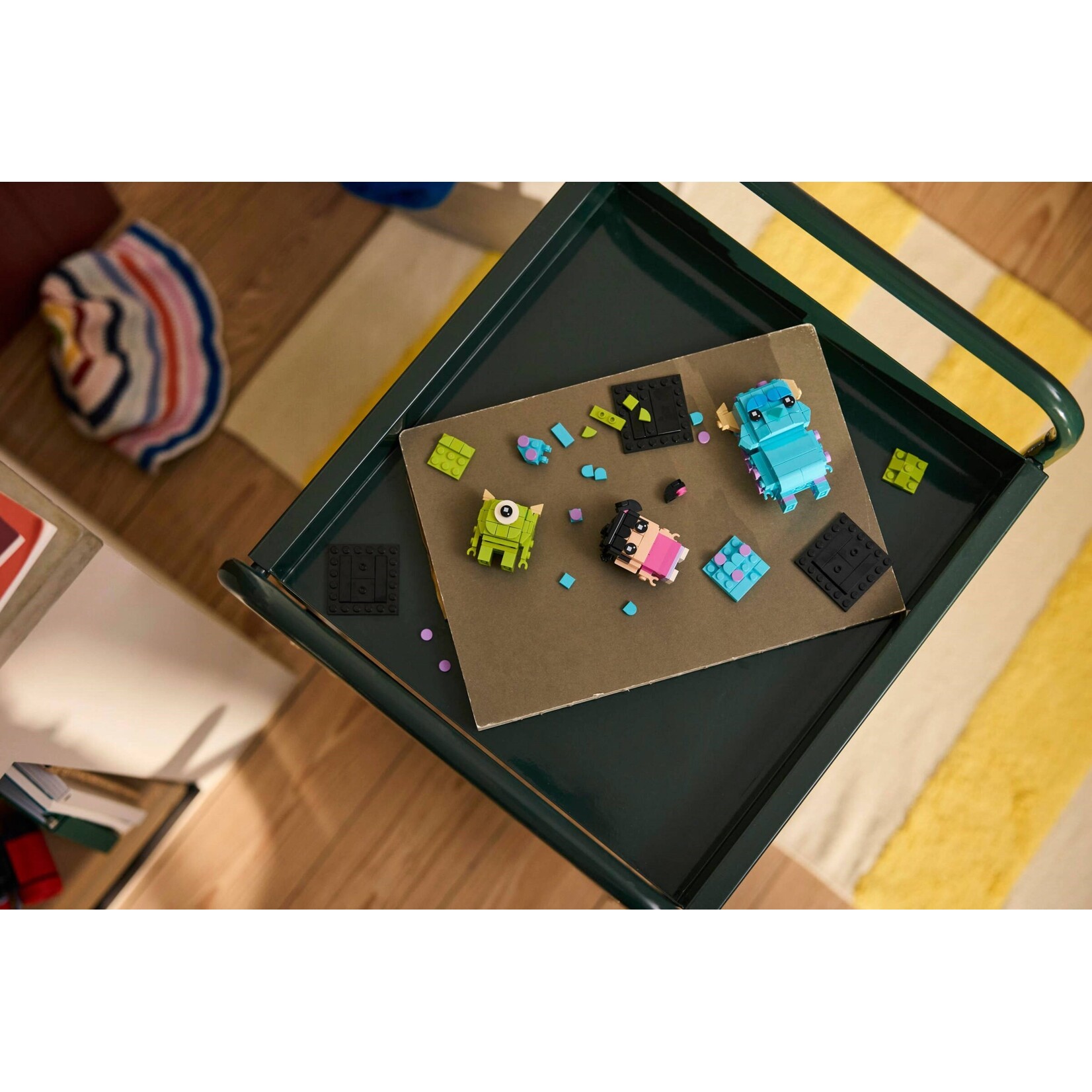 LEGO Figuren van Sulley, Mike en Boe - 40861