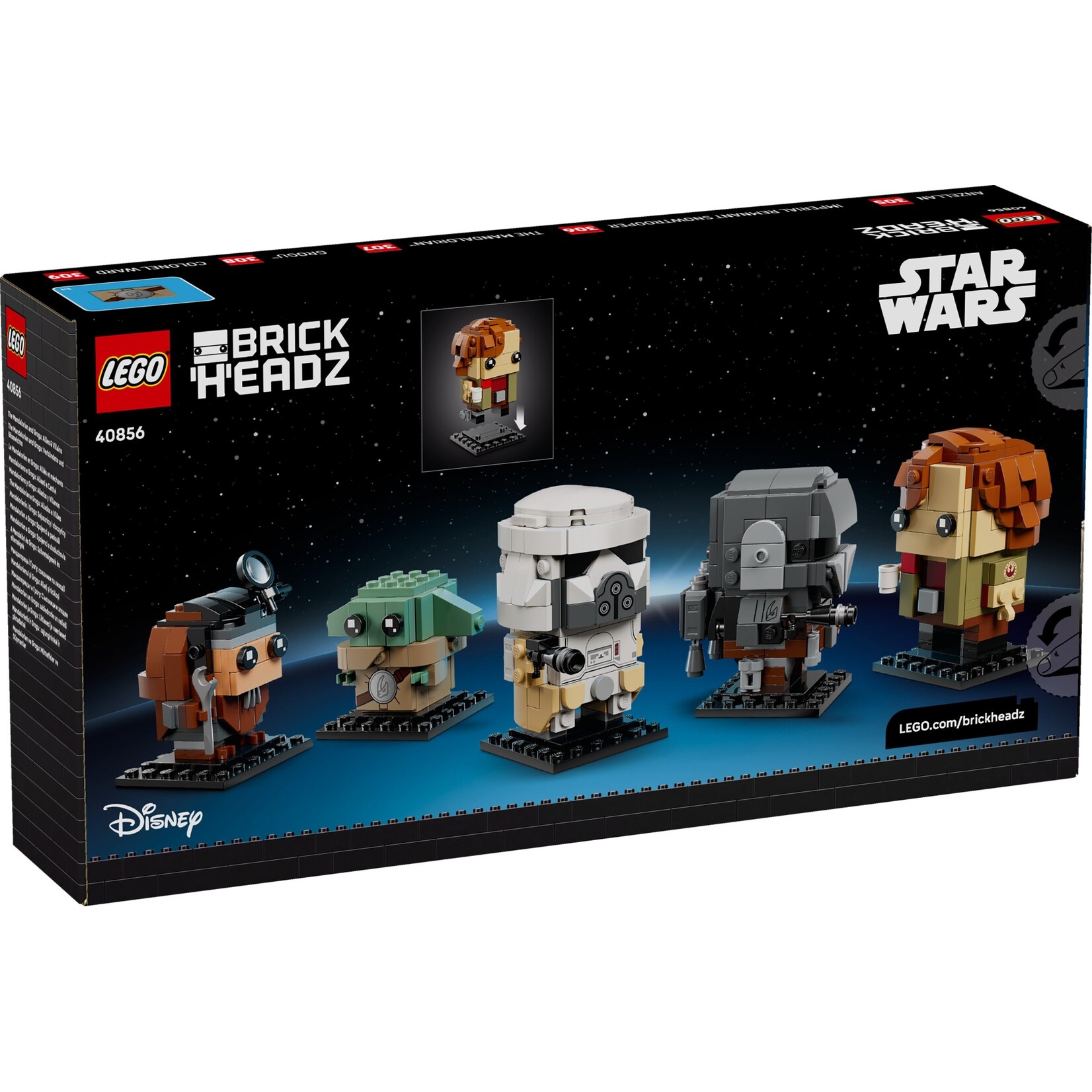 LEGO De Mandalorian en Grogu: bondgenoten en schurken - 40856