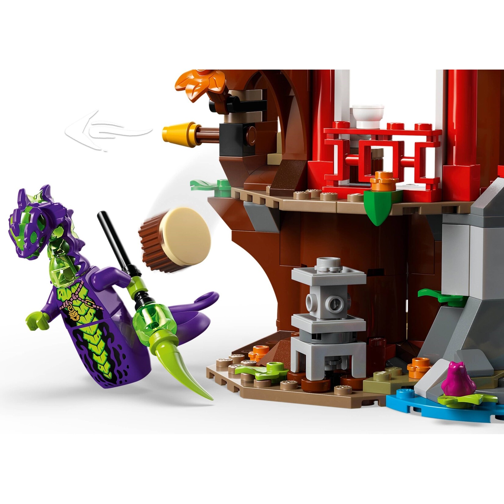 LEGO Ninjavoertuigen bij de boomhut - 71857