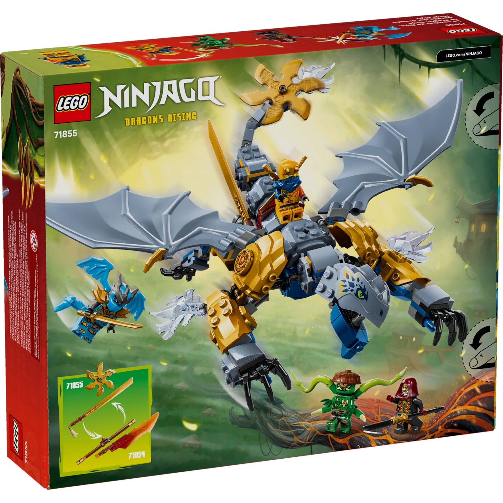 LEGO Ninjadraak Riyu's strijd - 71855